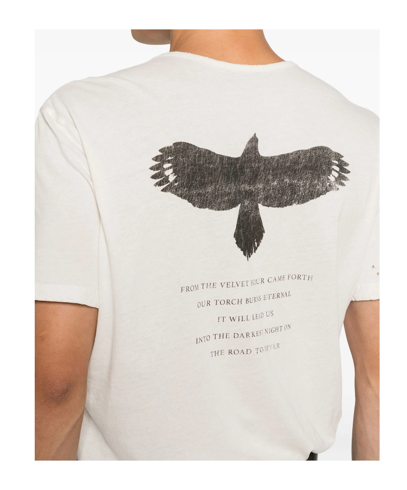 Ann Demeulemeester Short-sleeved T-shirt In White