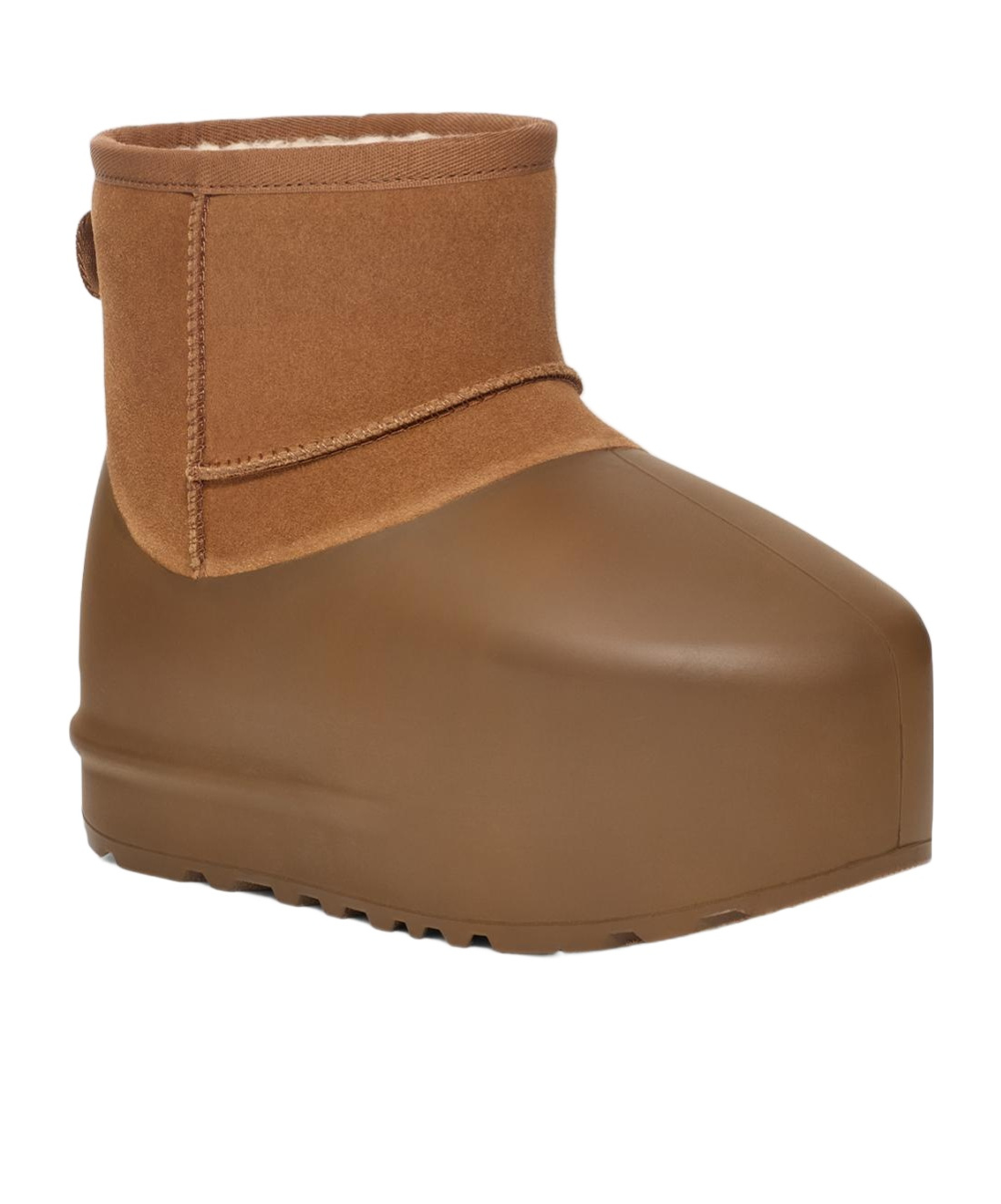 Ugg Classic Mini Pumped Molded Boots In Brown