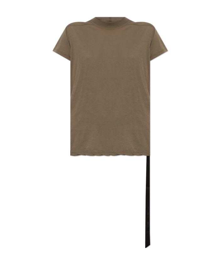 Rick Owens Drkshdw Small Level T-shirt In Brown