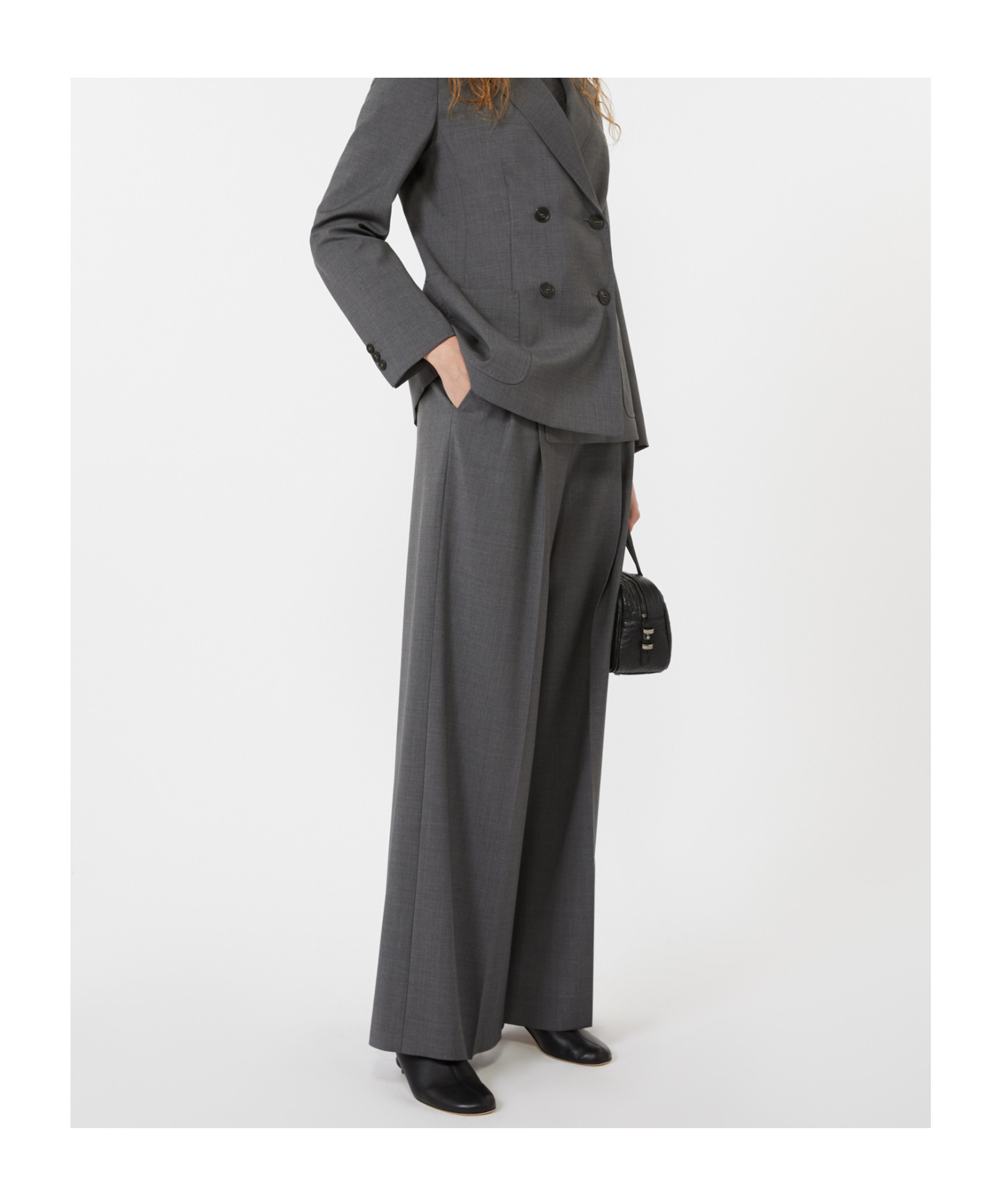 Weekend Max Mara Belt Loops Slacks In Black