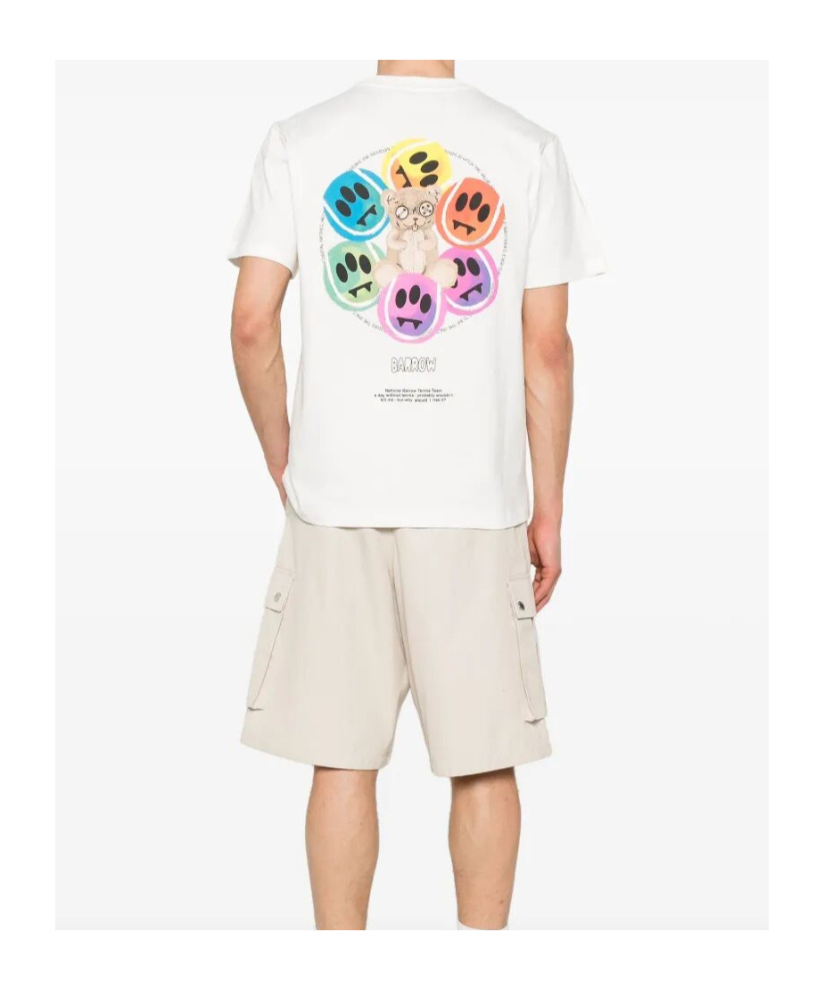 Barrow Graphic-print T-shirt In White