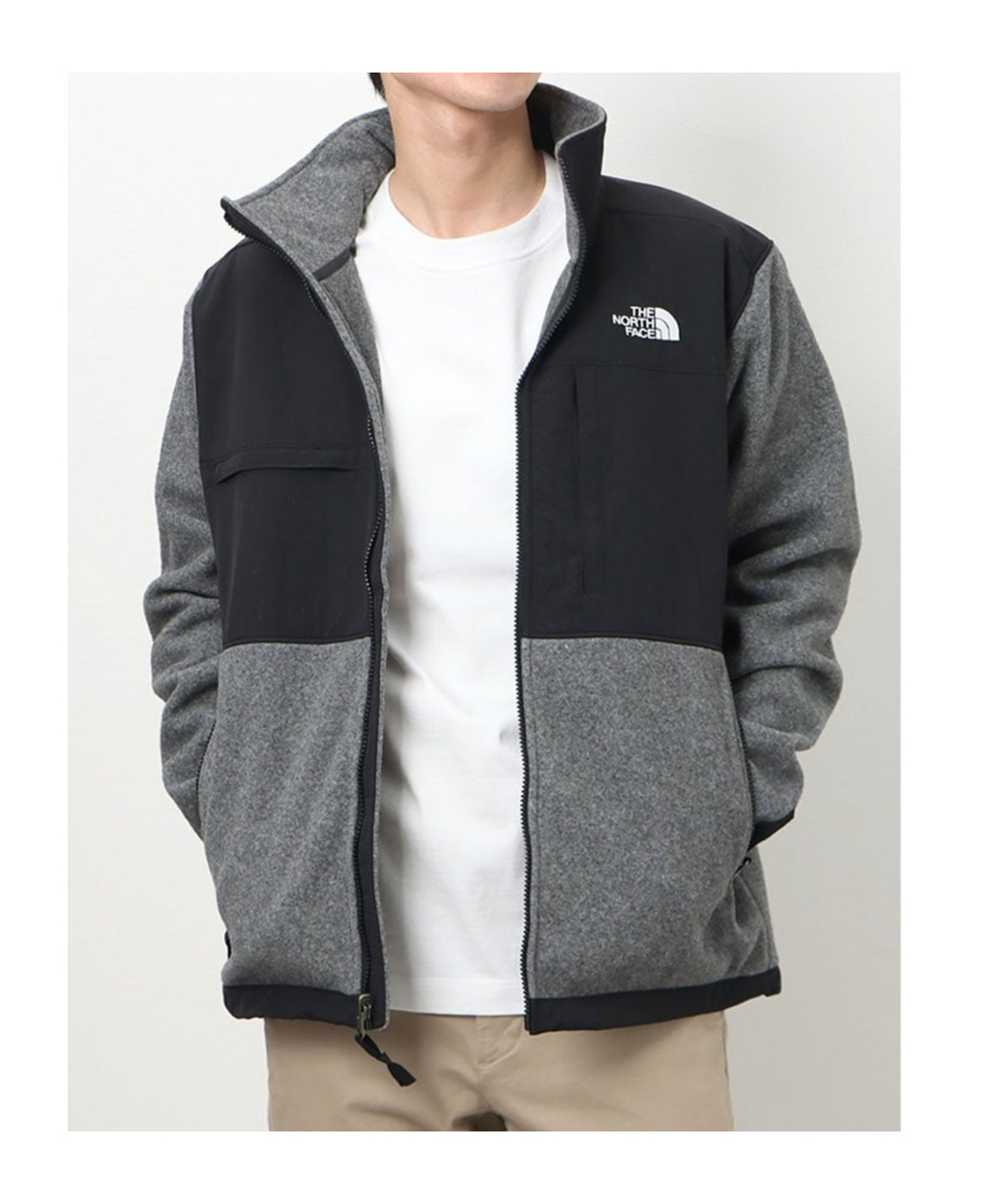 The North Face Long-sleeved Casual Jacket In Black