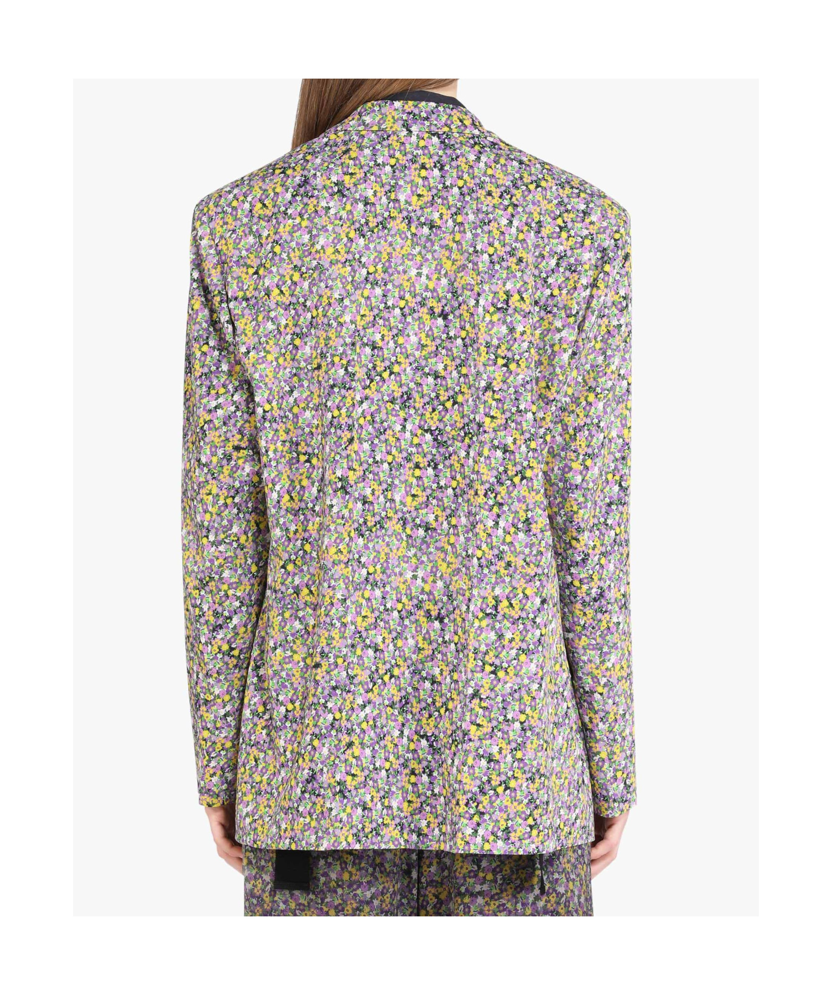 N°21 Long-sleeved Suit Coat In Multicolor