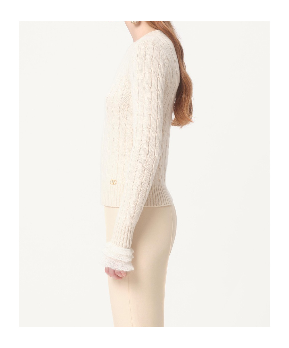 Valentino Women's Knitwear In White