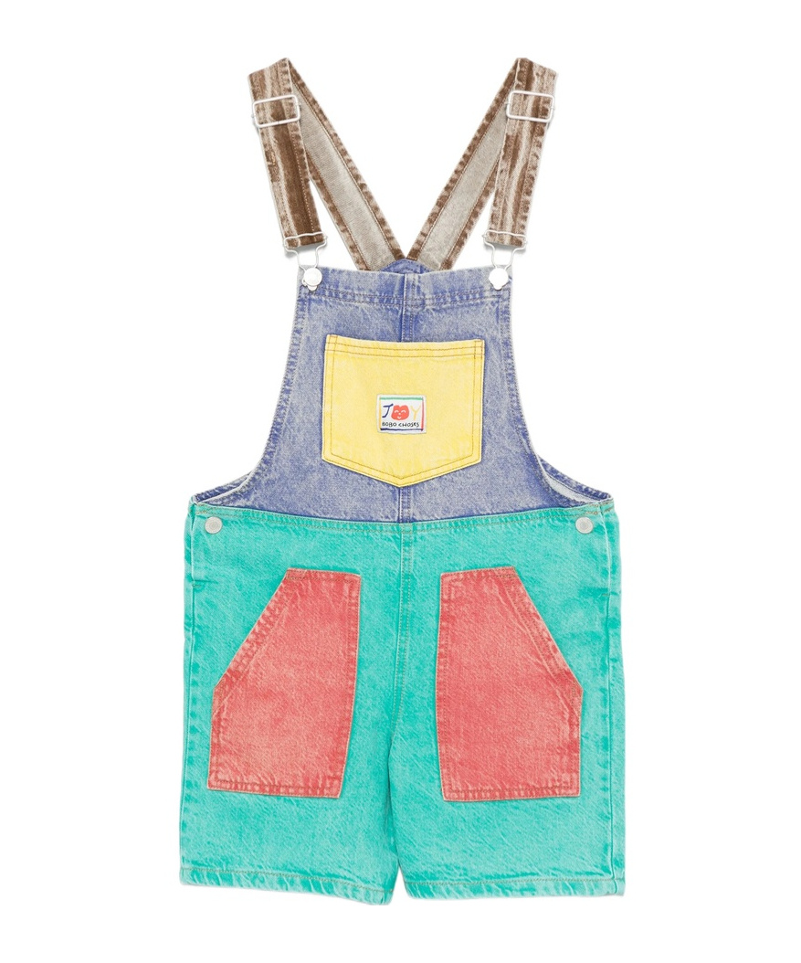 Bobo Choses Smiling Dungaree In Multi
