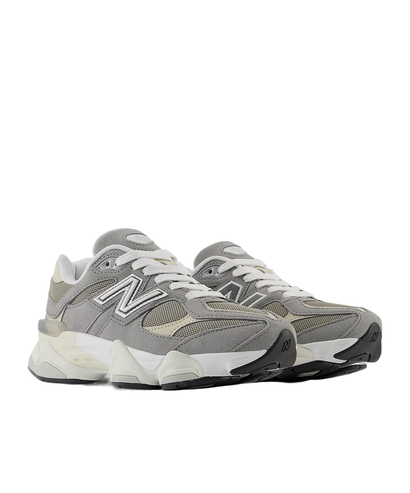 New Balance 9060 Round-head Sneakers In Gray