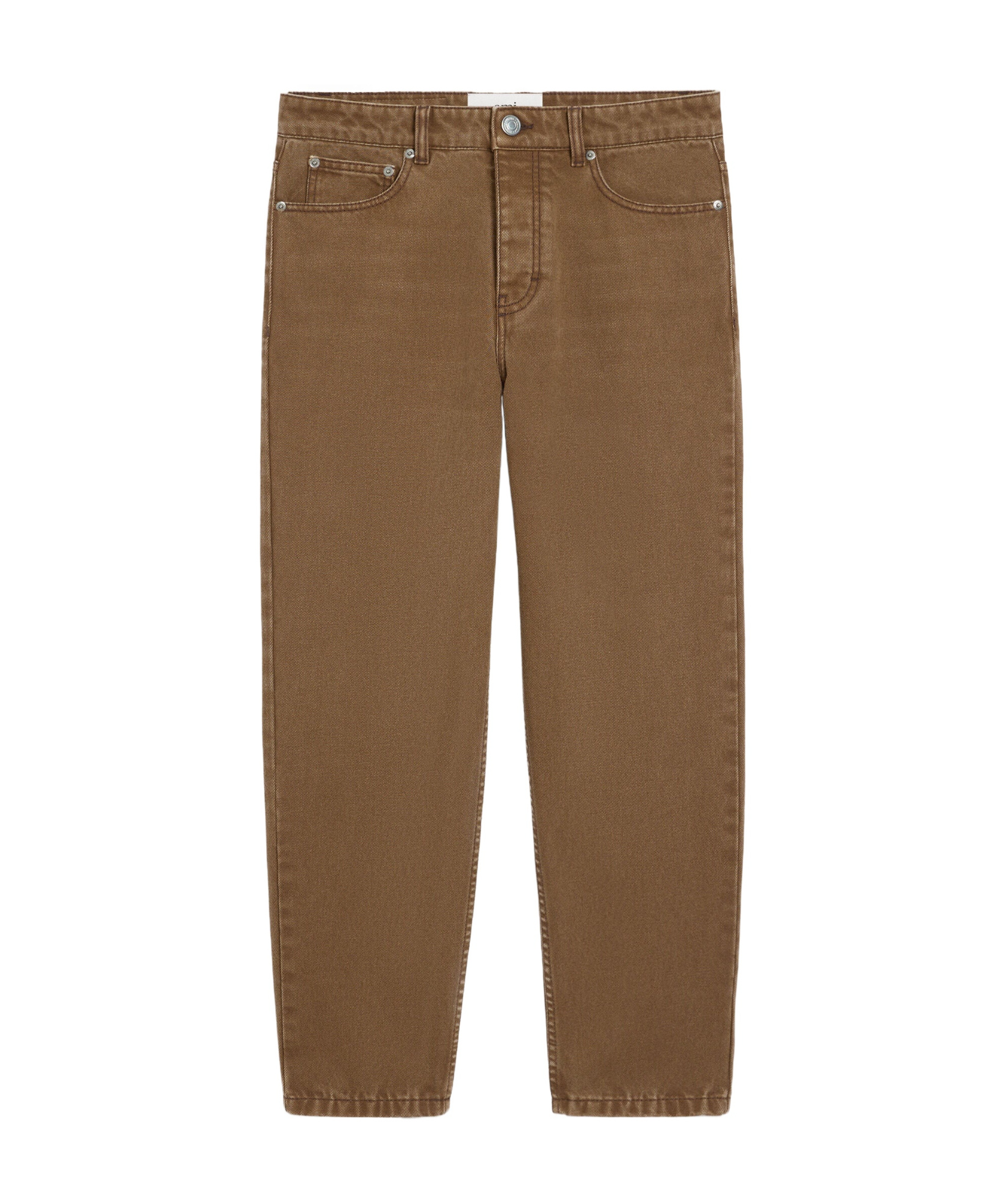 Ami Alexandre Mattiussi Multi-pocket Jeans In Brown