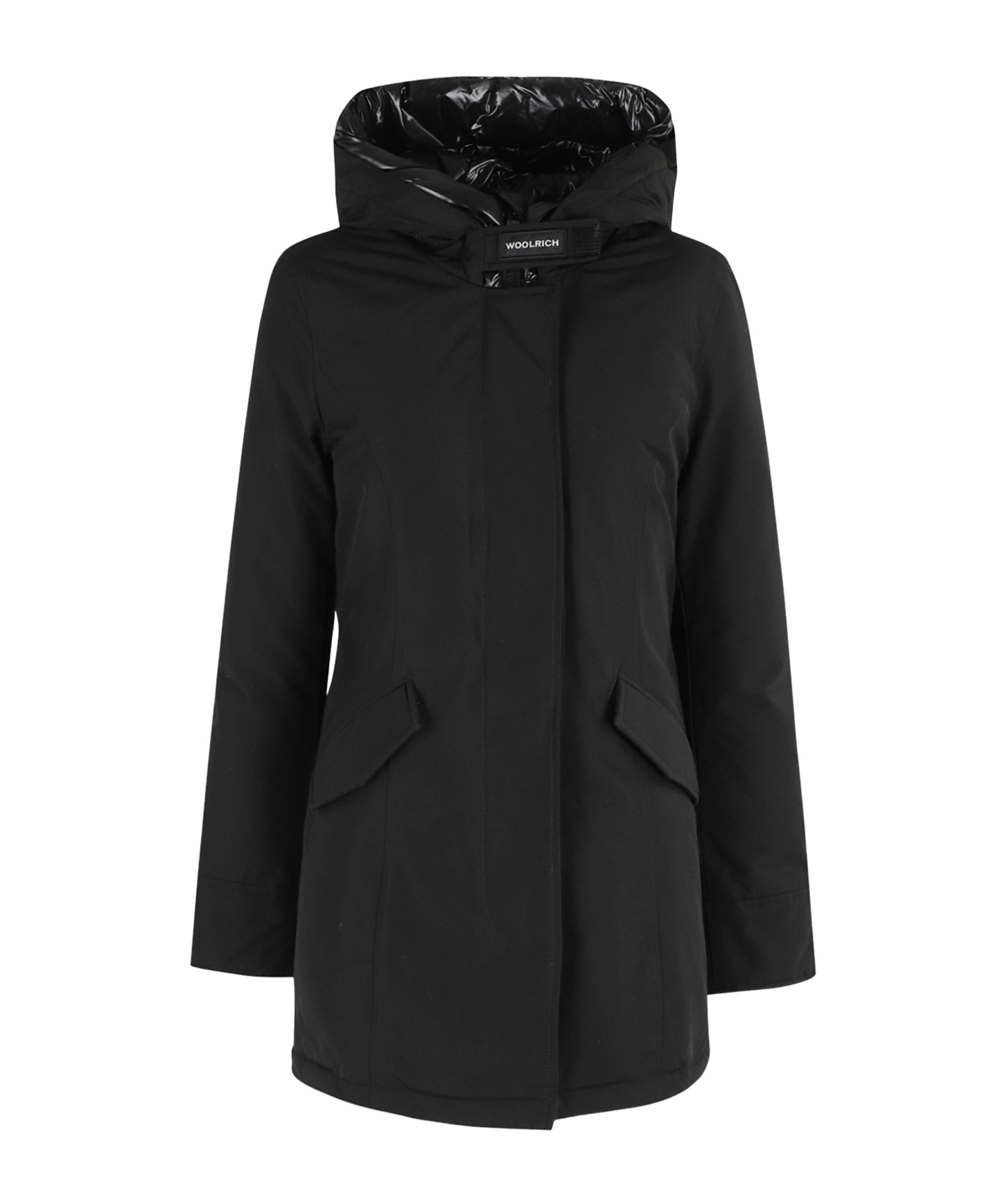 Woolrich Arctic Hooded Parka In Black