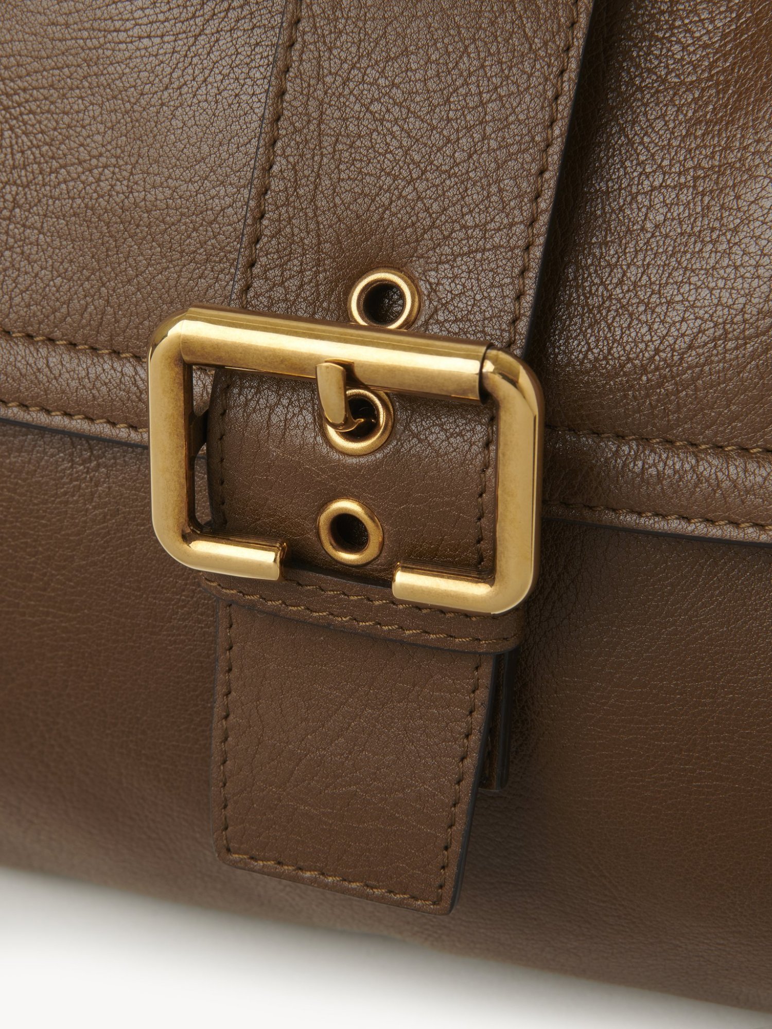 Chloé Large Soft Camera Bag In Brown