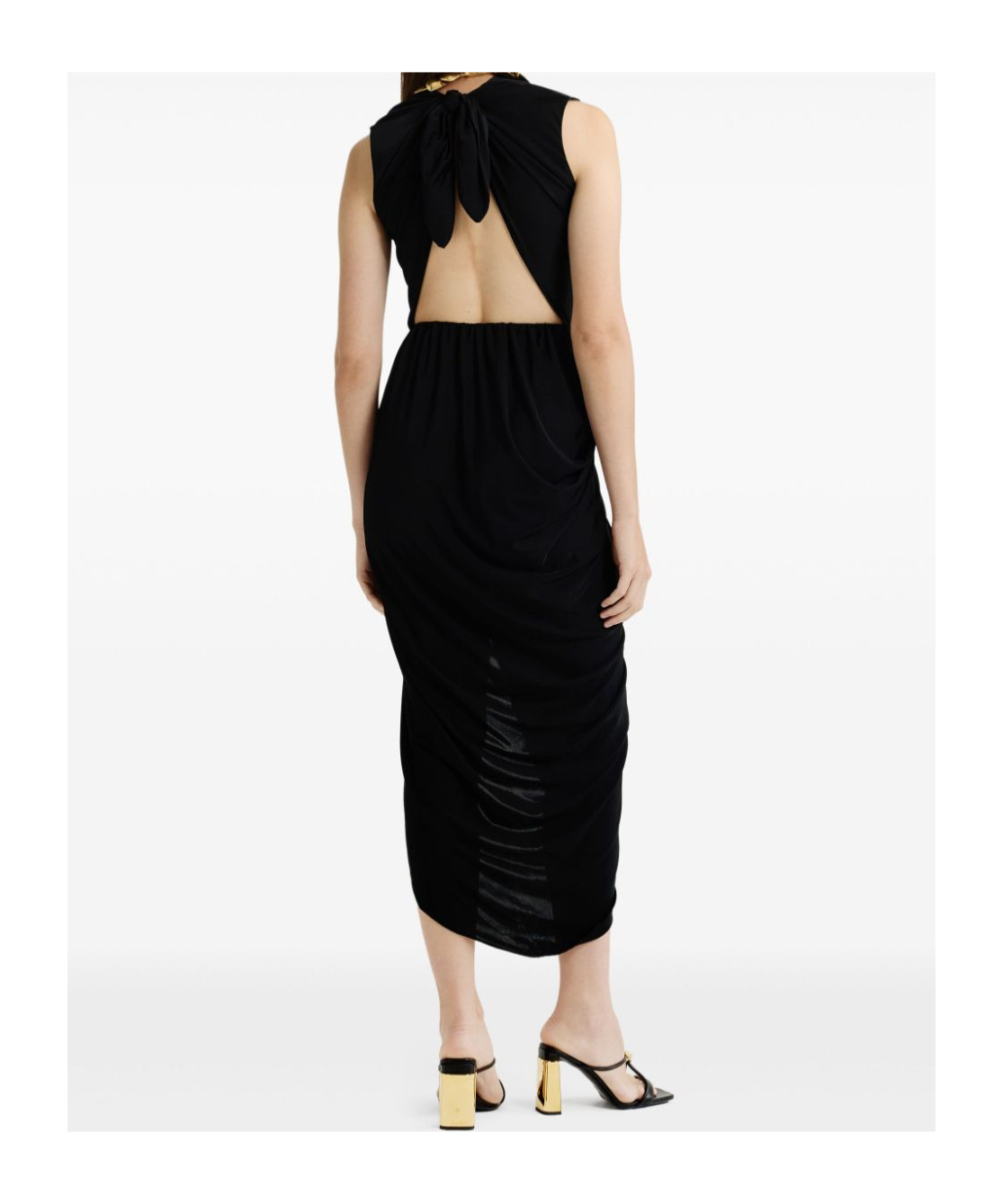 Patou Open-back Midi Dress