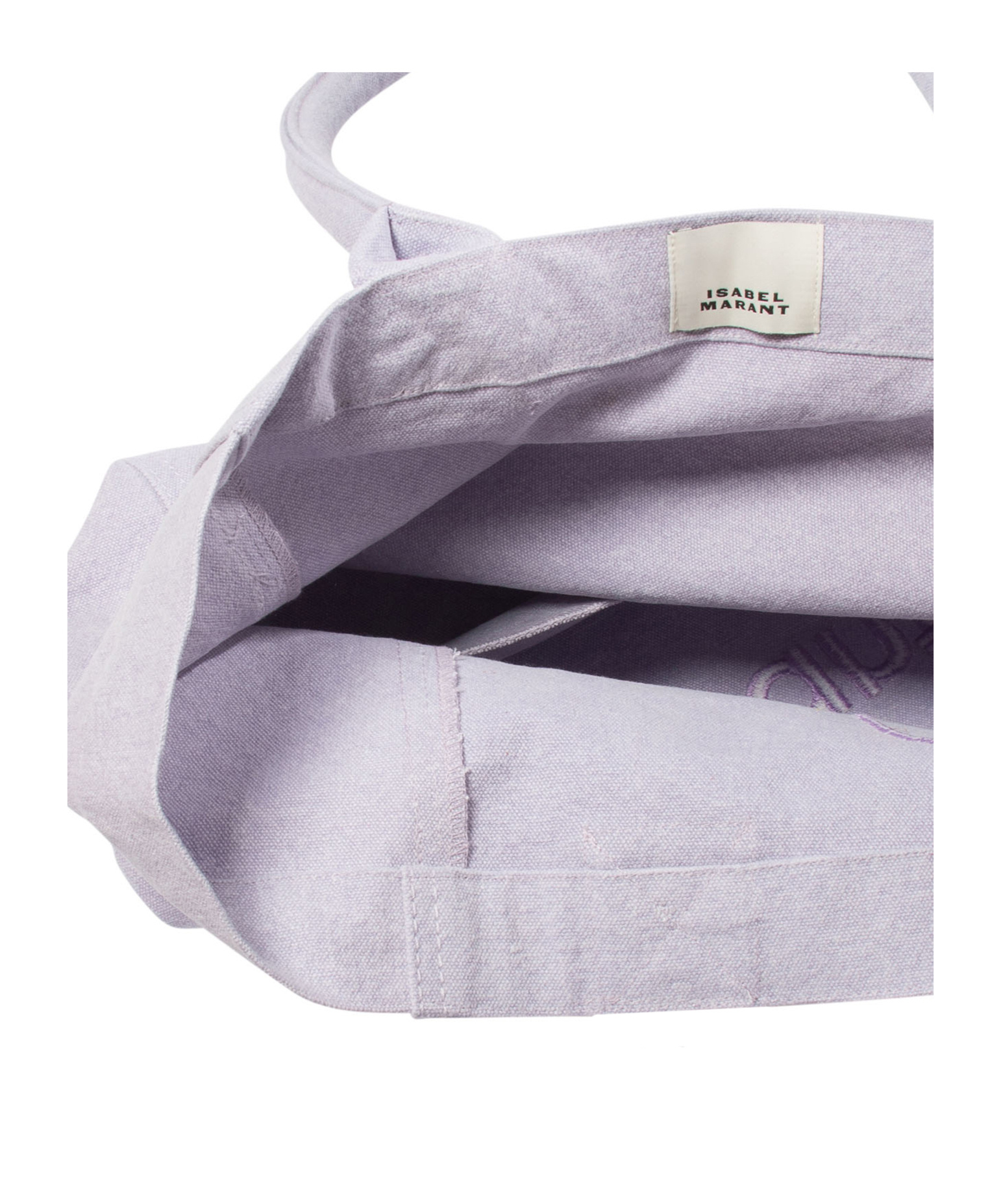 Isabel Marant Yenky Canvas Tote Bag In Gray