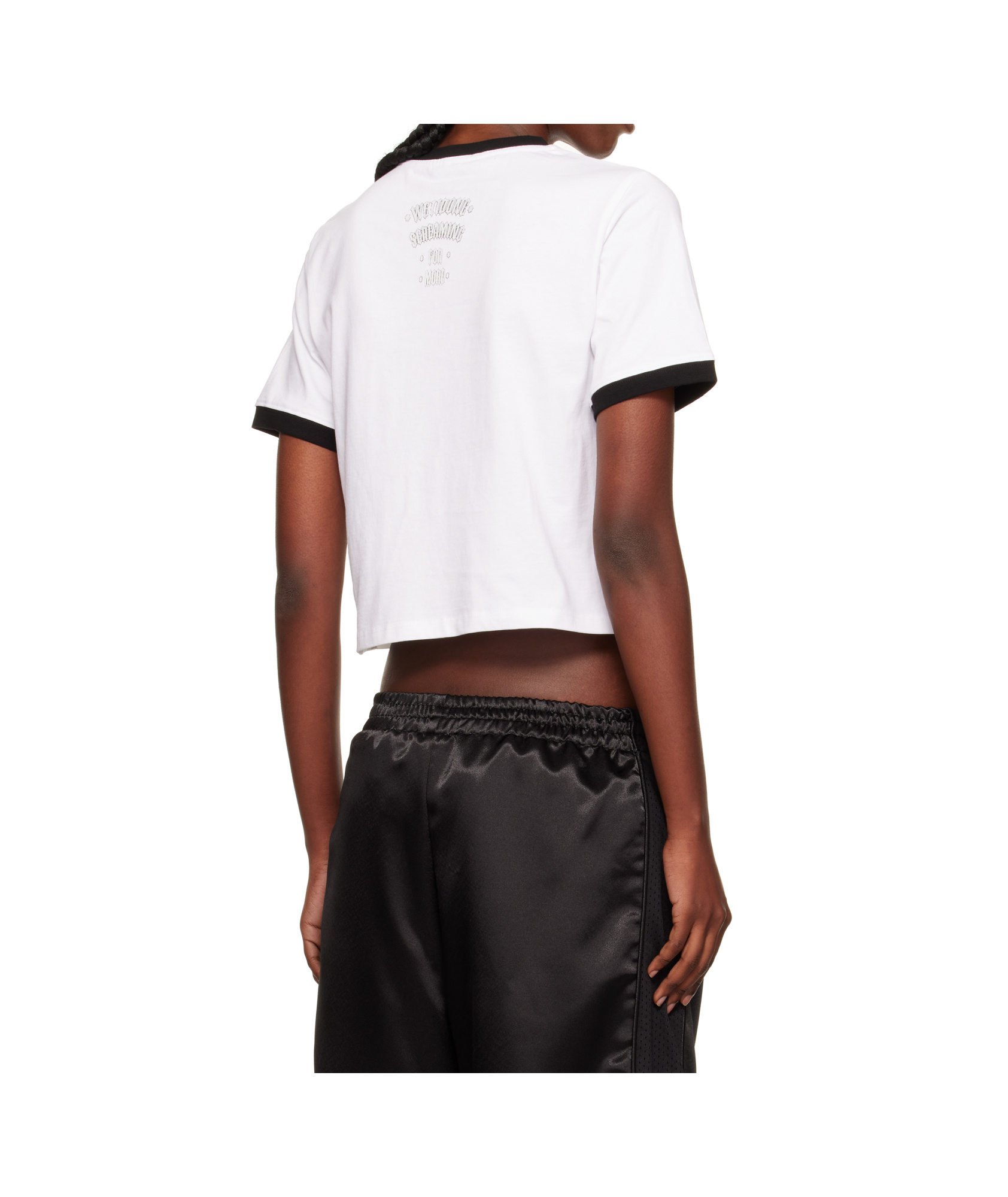 We11 Done Graphic-print Cotton T-shirt In White