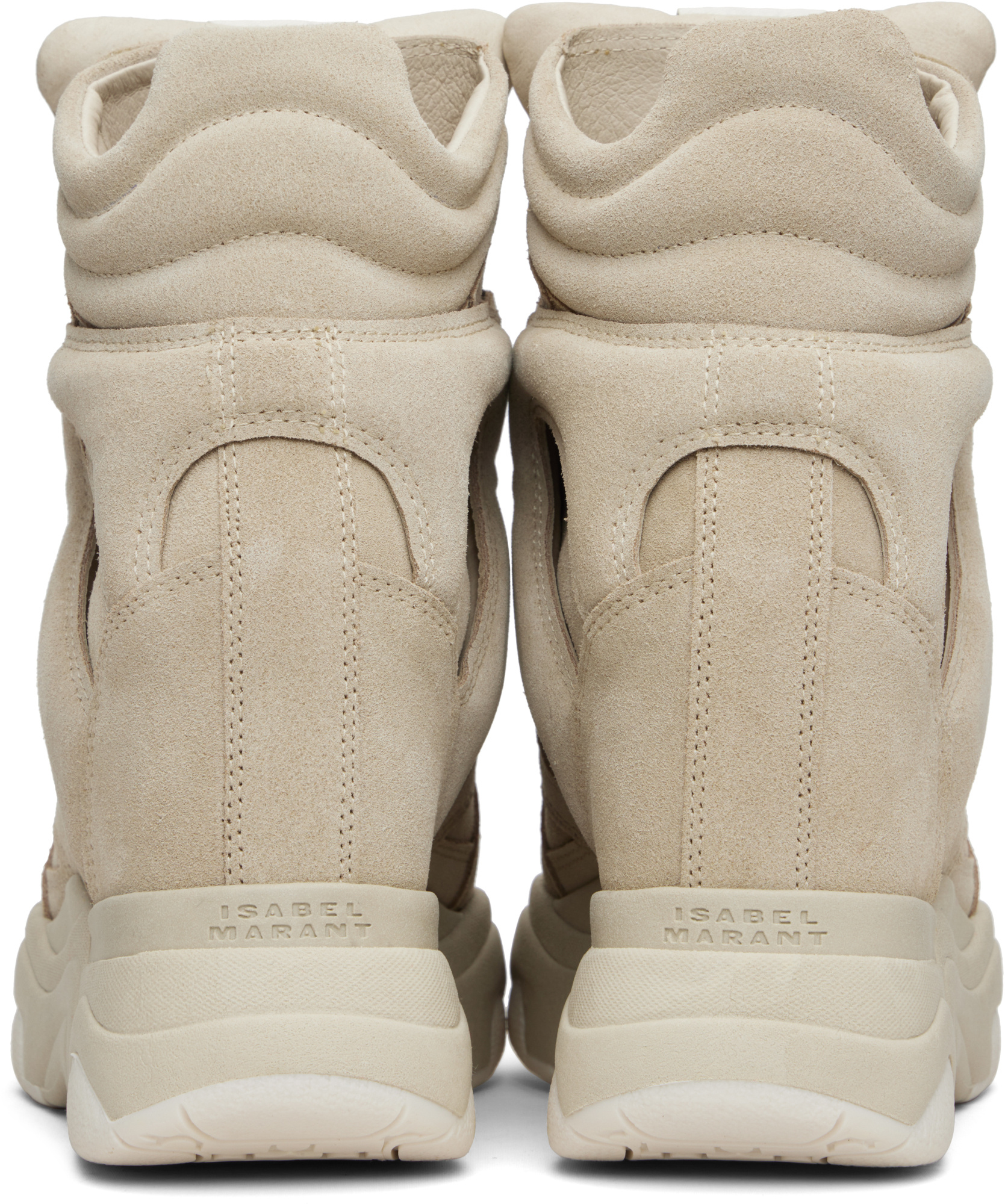 Isabel Marant Balskee High-top Sneakers In Neutral