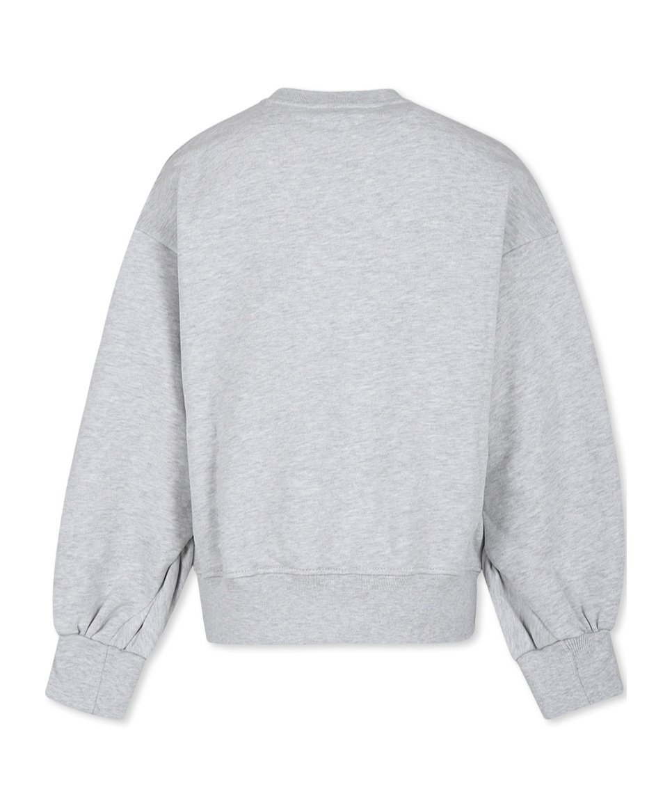 Msgm Logo-print Sweatshirt In White