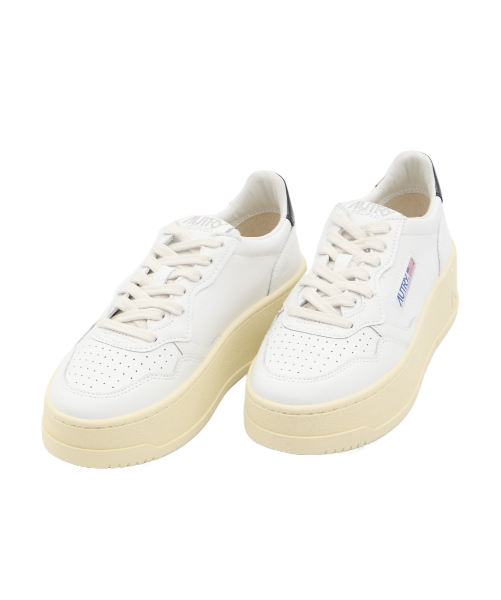 Shop Autry Medalist Sneakers In White