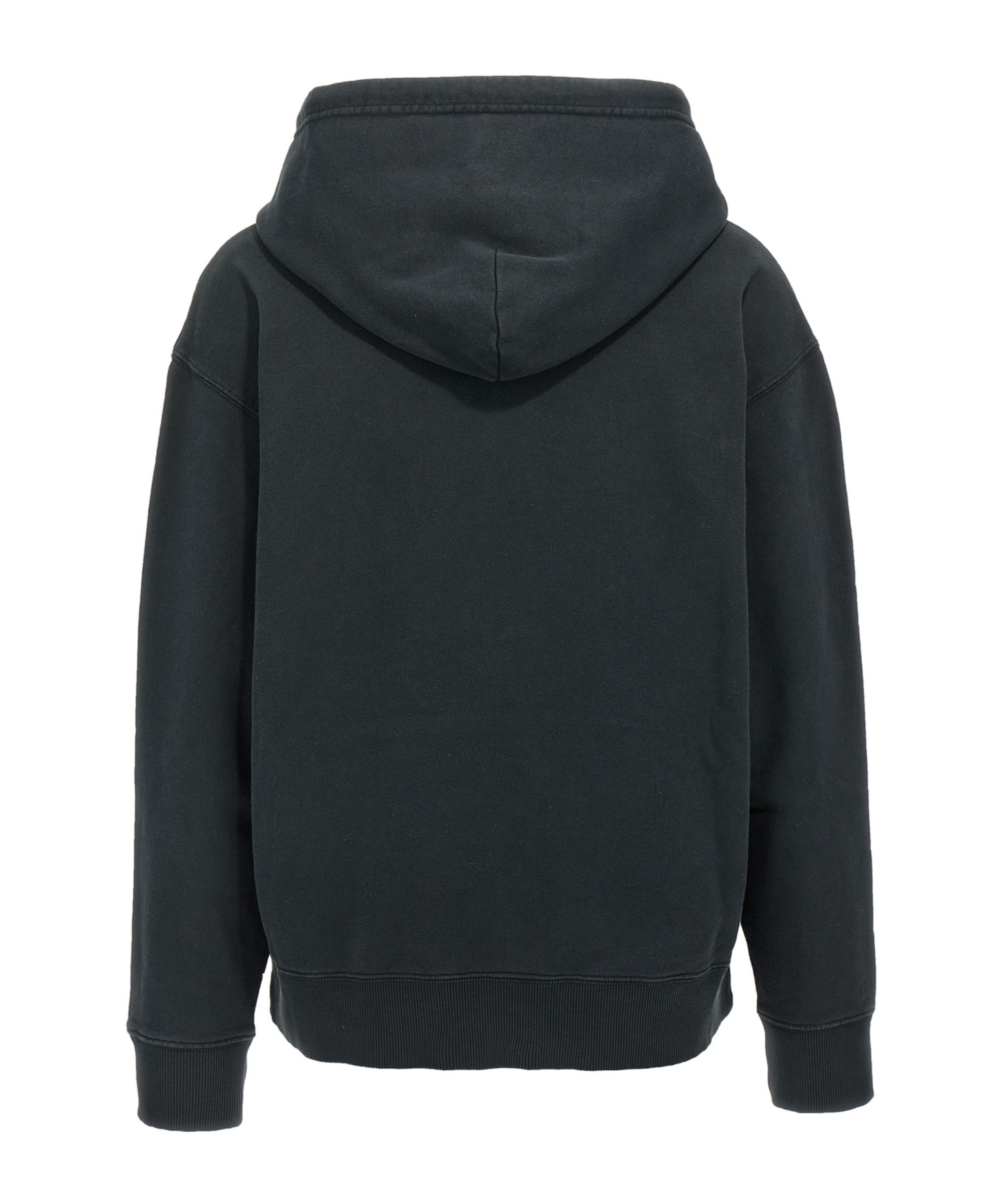 Shop Mm6 Maison Margiela Numbers-print Hoodie In Black