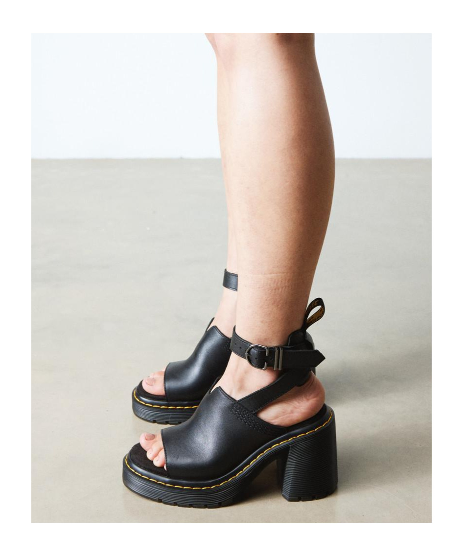 Dr. Martens' Millee Leather Open Toe Sandals