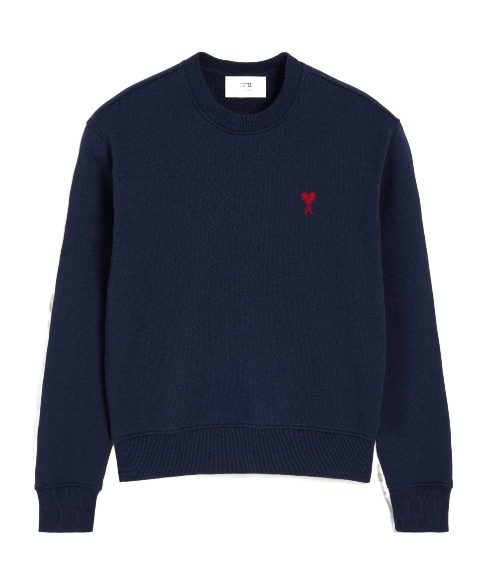 Ami Alexandre Mattiussi Long-sleeved Sweater In Black