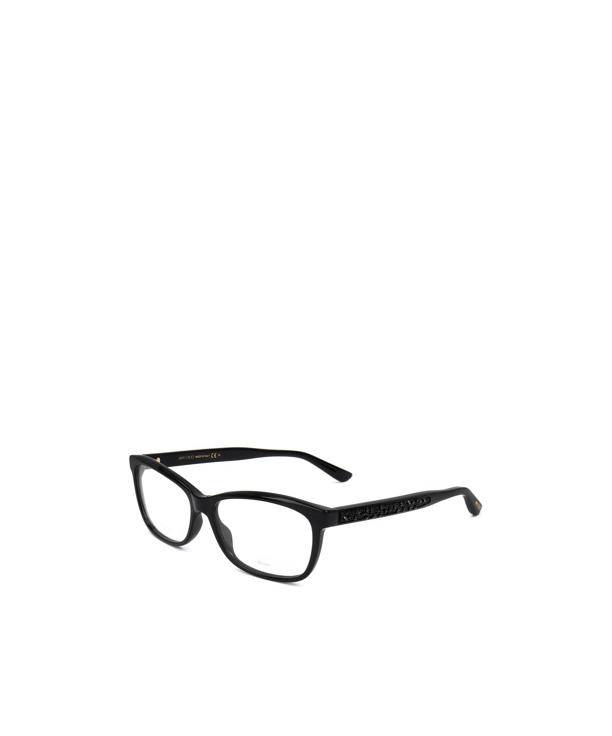 JIMMY CHOO JIMMY CHOO EYEWEAR RECTANGULAR FRAME GLASSES
