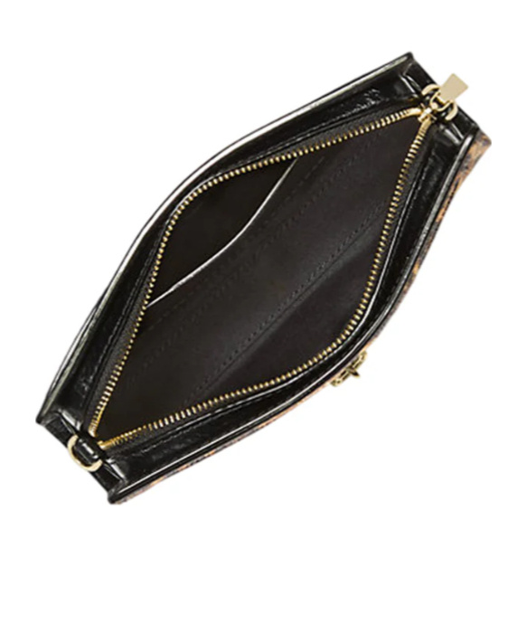 Michael Kors Zipper Shoulder Bag In Green