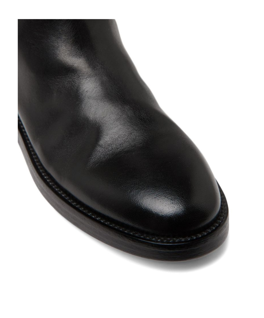 Marsèll Knee-high Leather Boots In Black