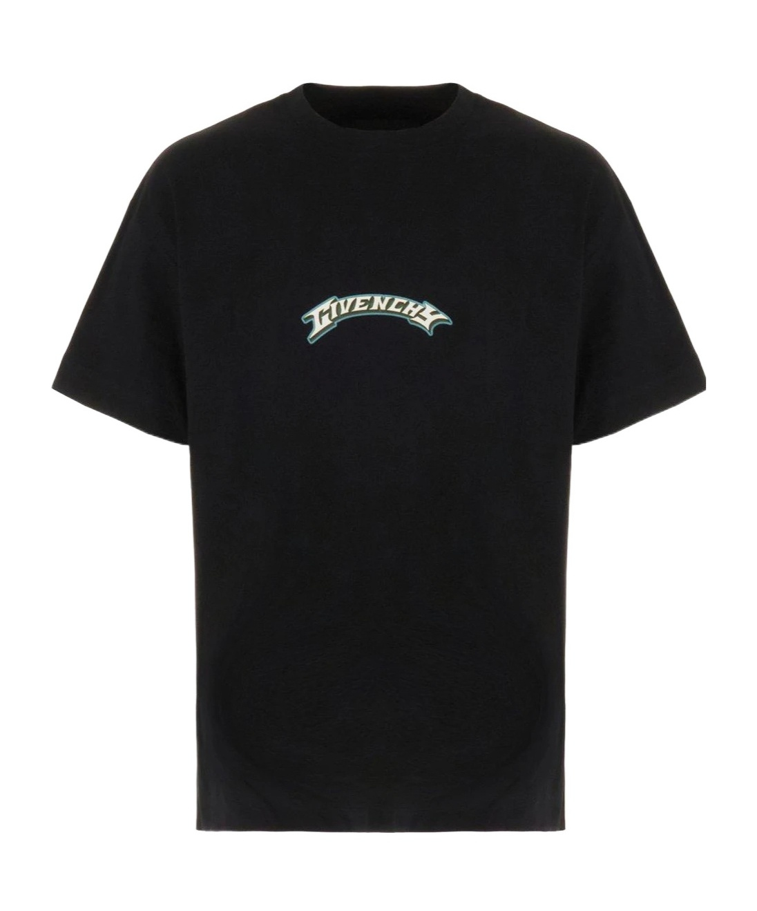 Givenchy Dragon Printed Crewneck T-shirt In Black