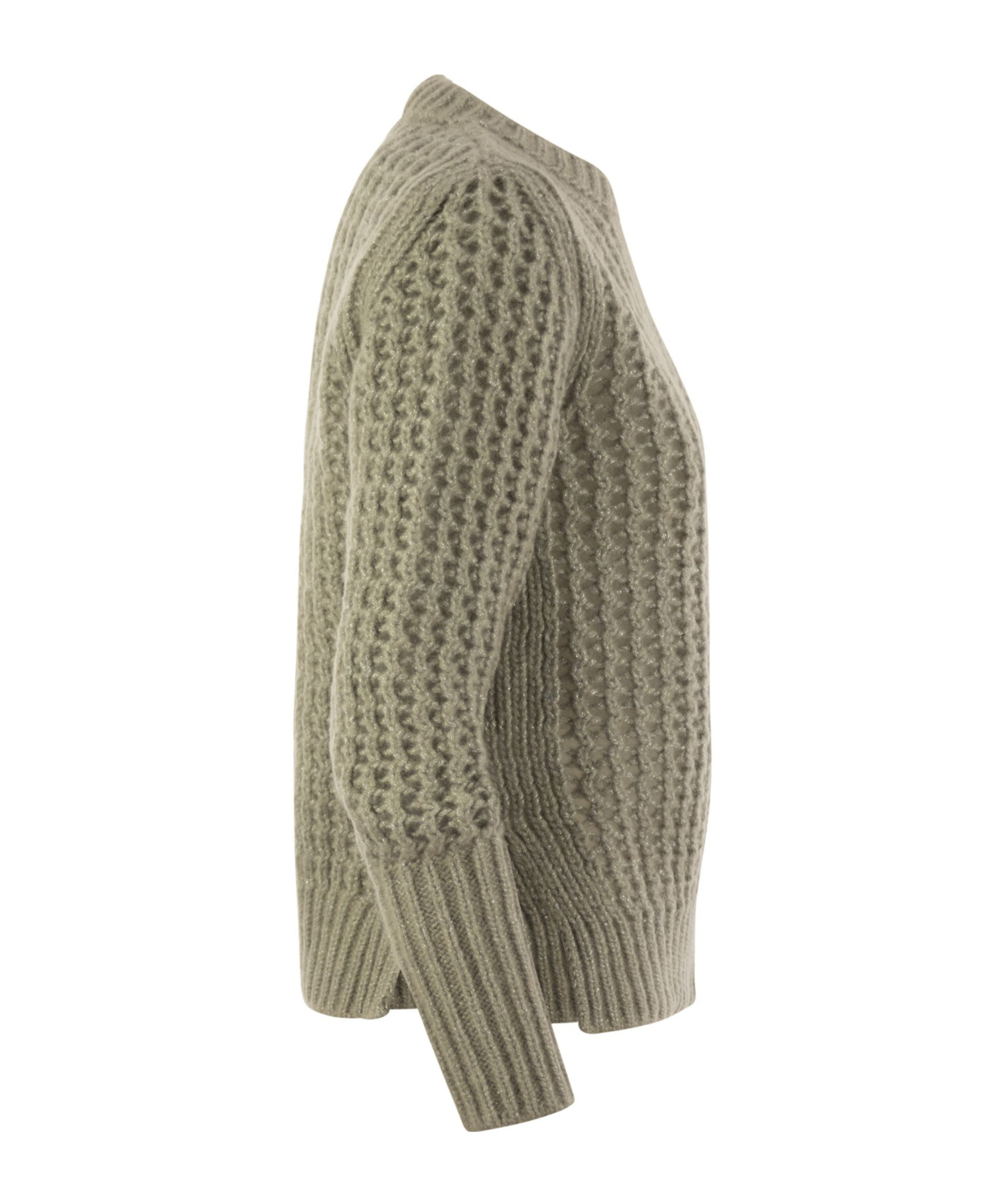 Herno Knitwear In Alpaca And Wool Yarn