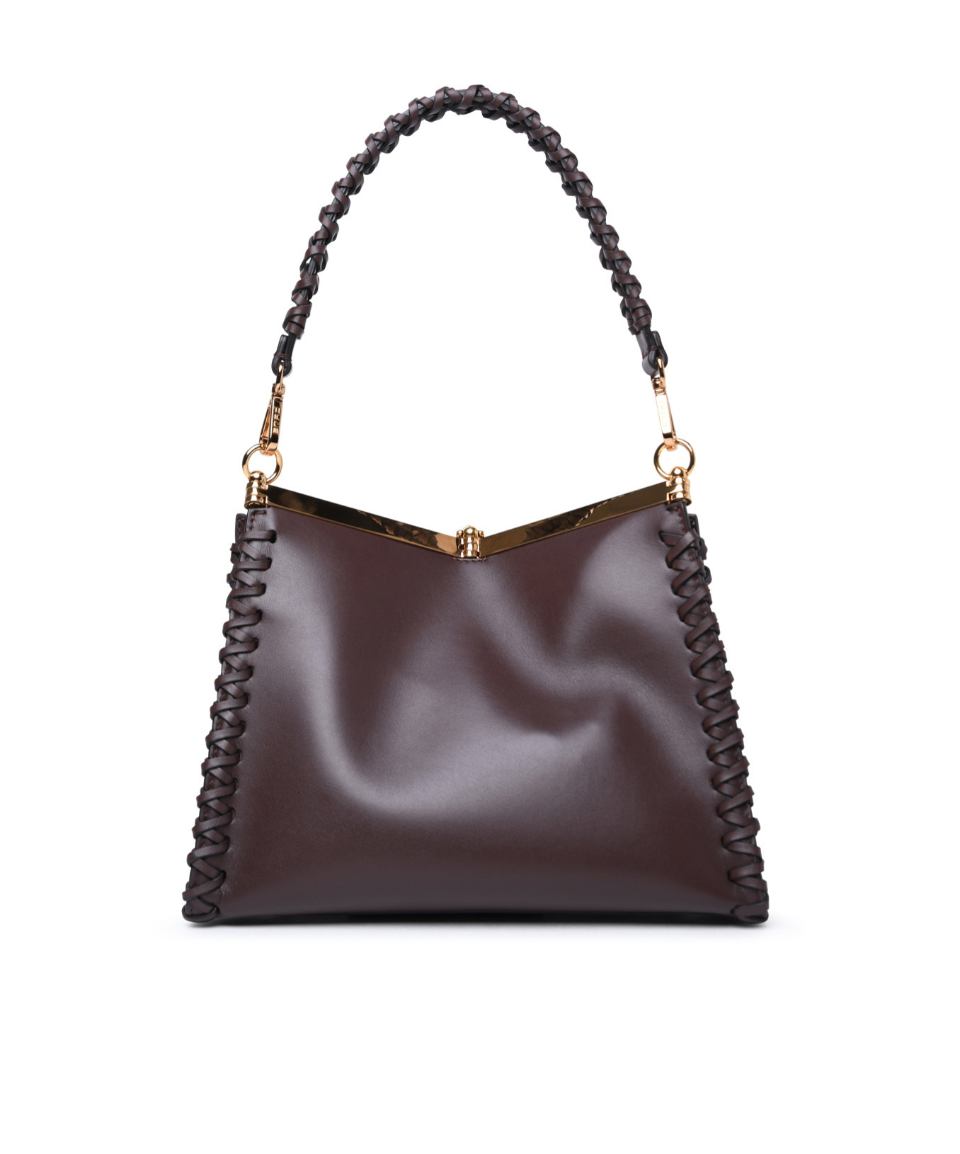 Etro Vela Logo Charm Shoulder Bag In Black