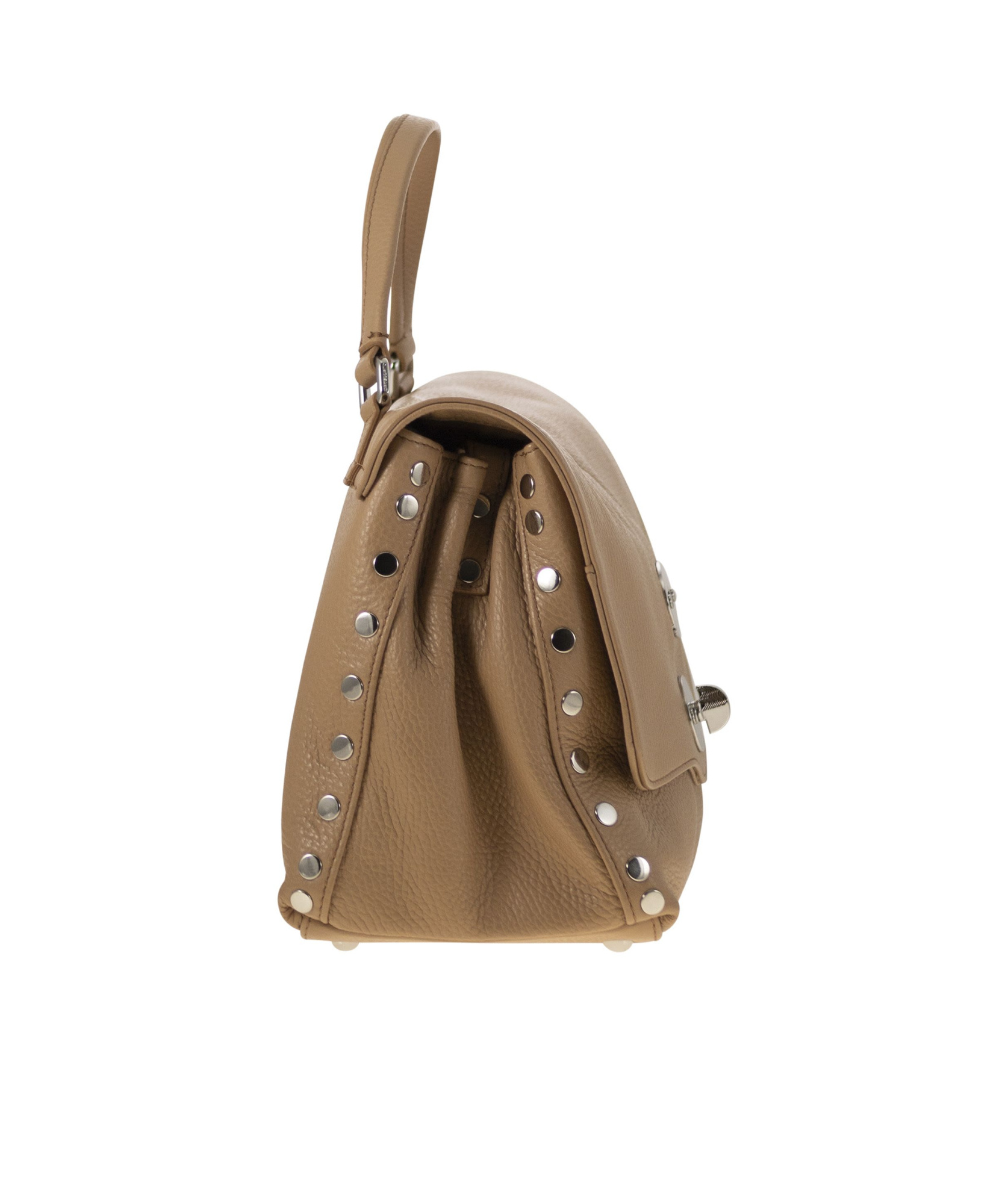 Zanellato Flip Shoulder Bag In Brown