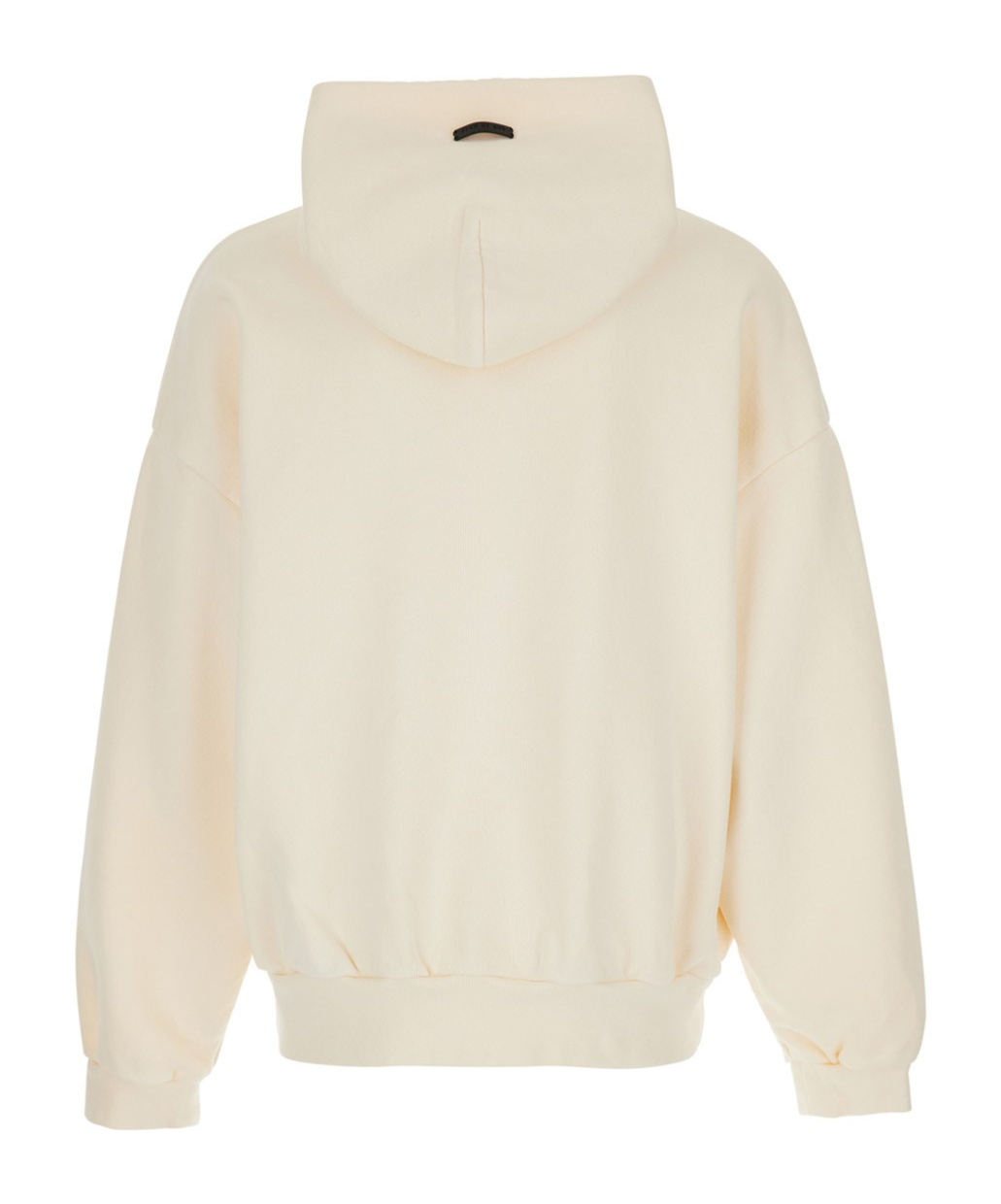 Fear Of God Beige Hoodie With Logo Lettering On The Front In Nude