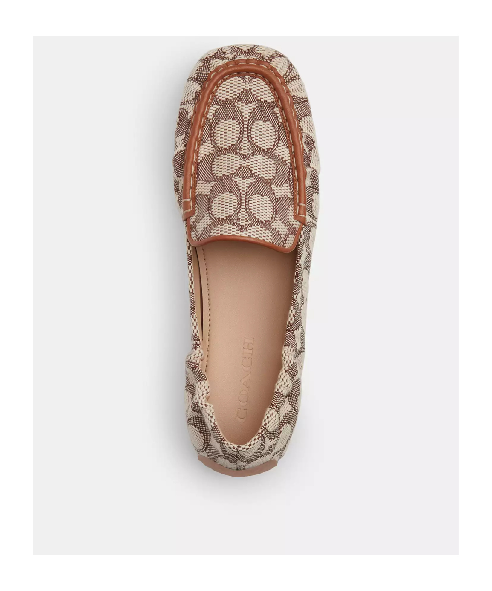 COACH LOGO LOAFERS