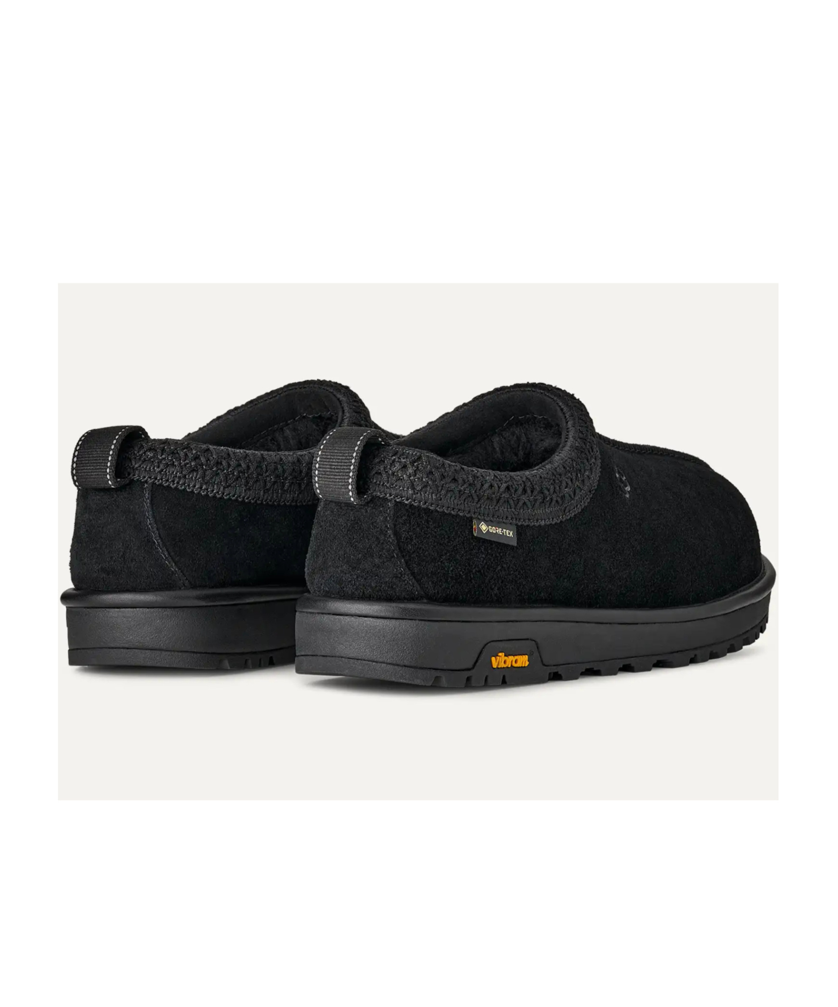 Ugg Round-toe Flat Shoes In Black