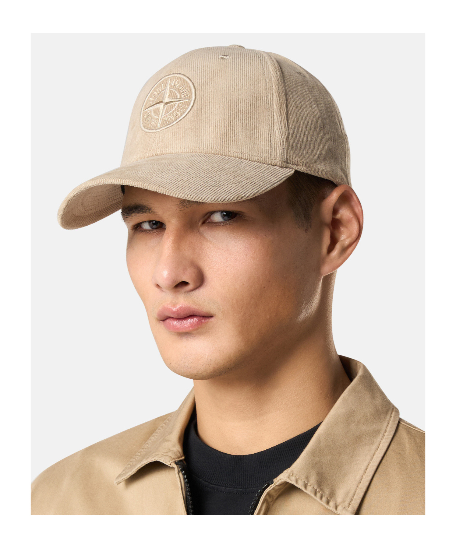 STONE ISLAND CORDUROY BASEBALL CAP 