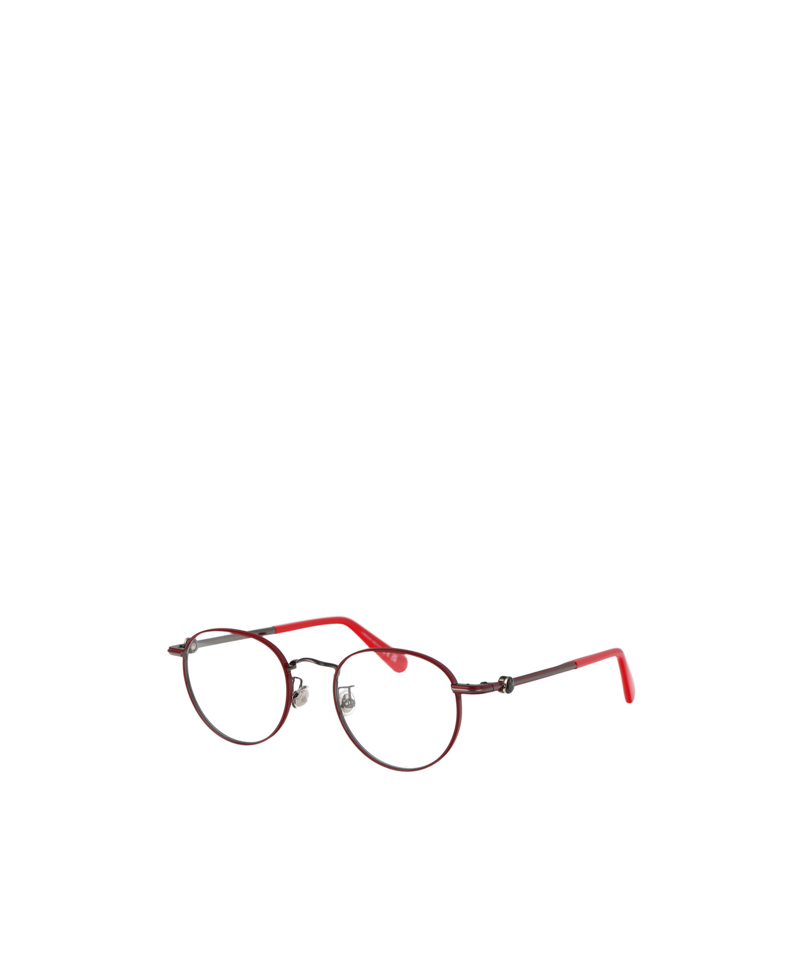 Moncler Round-frame Glasses In Red