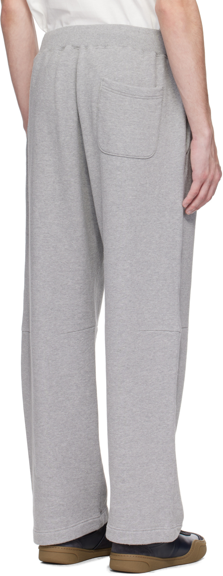 Ambush Wide-leg Sweatpants In Grey