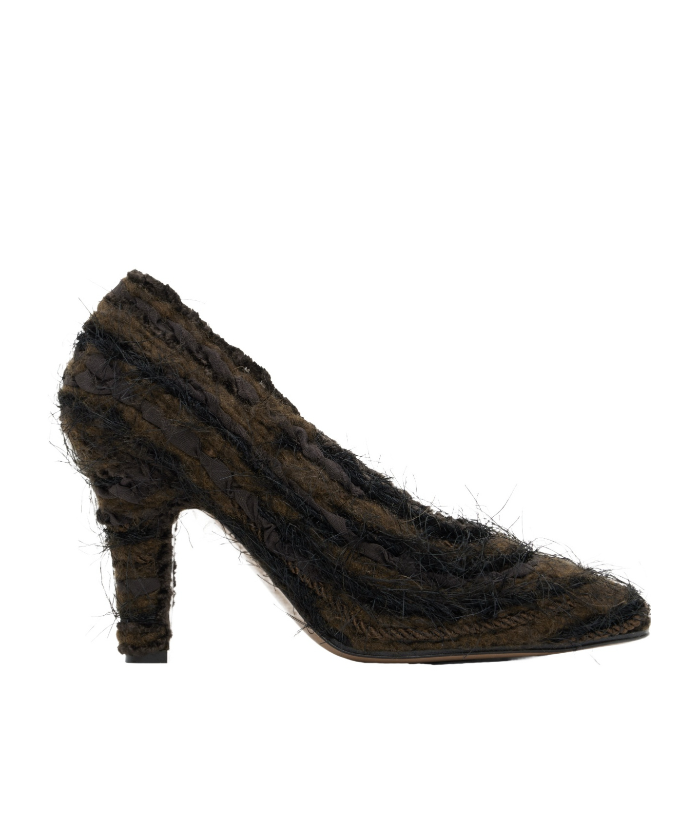 The Row Knitted Detail High Heels In Black