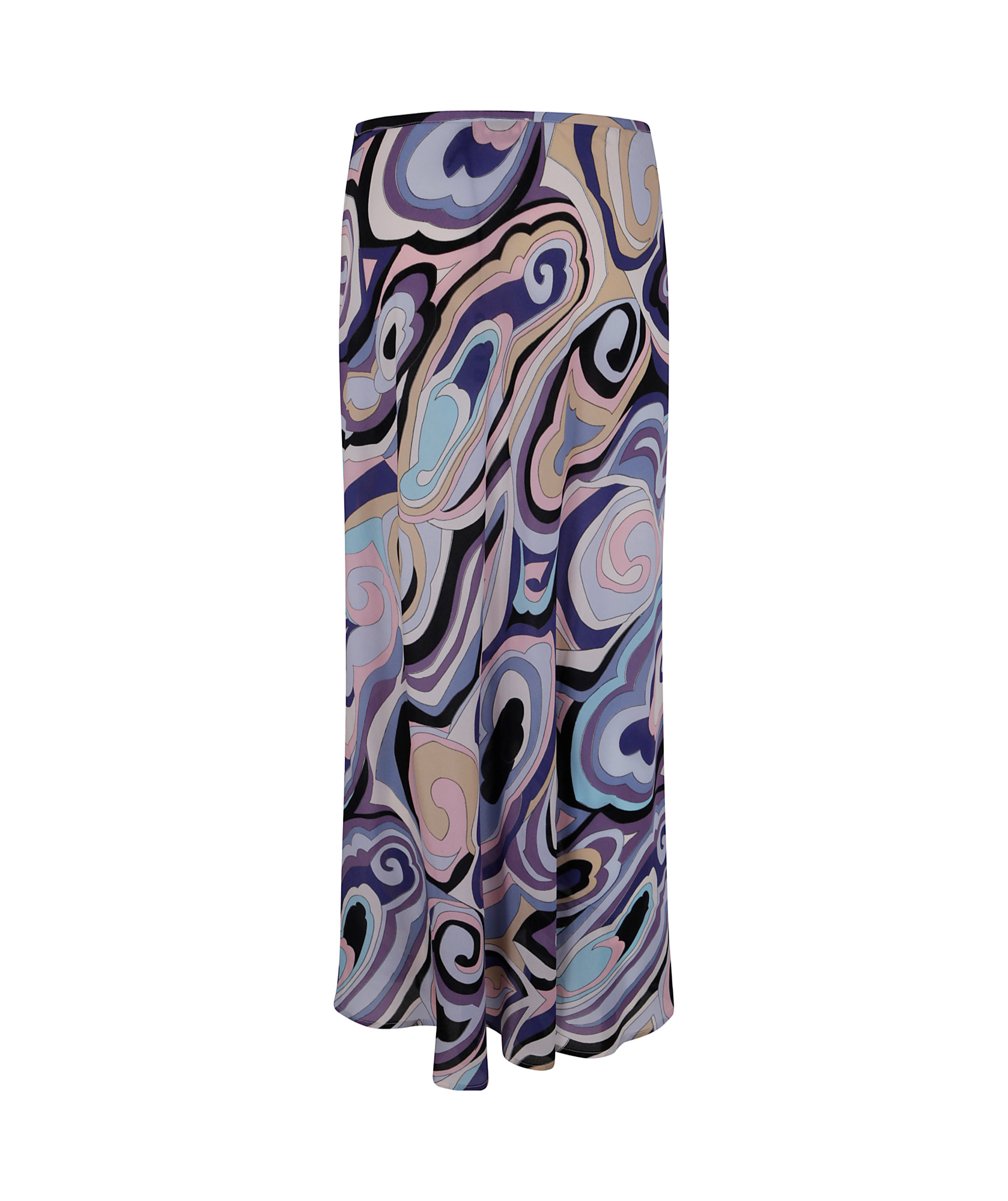 Shop Rixo London Abstract-pattern Print Skirt In Multicolor