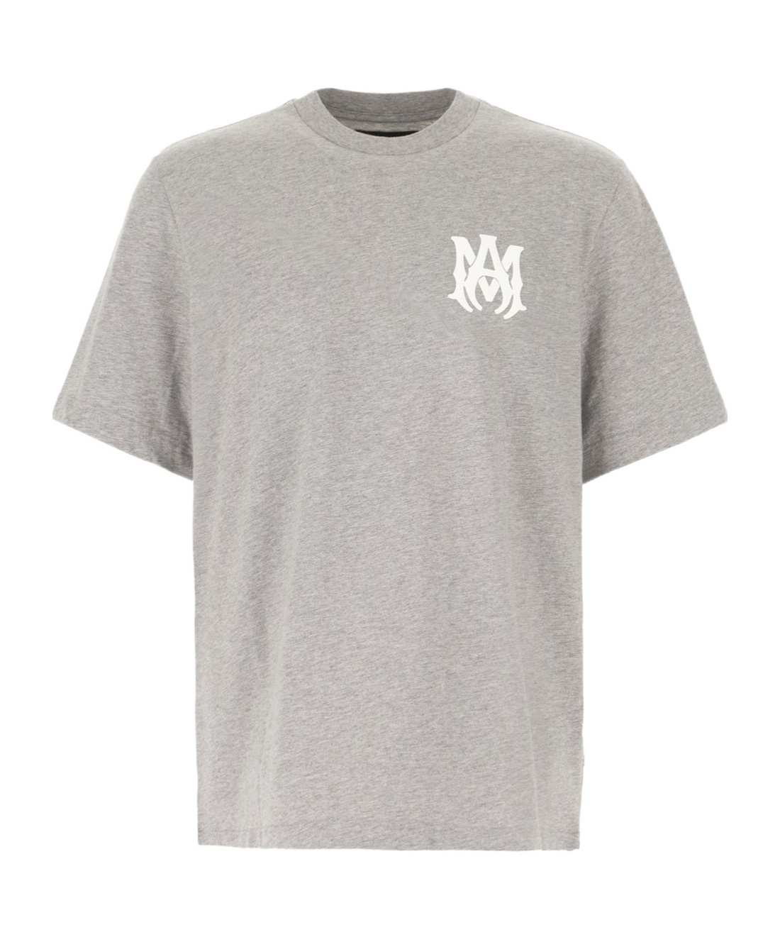 Amiri Heathered Grey Ma Core Logo T-shirt In Gray