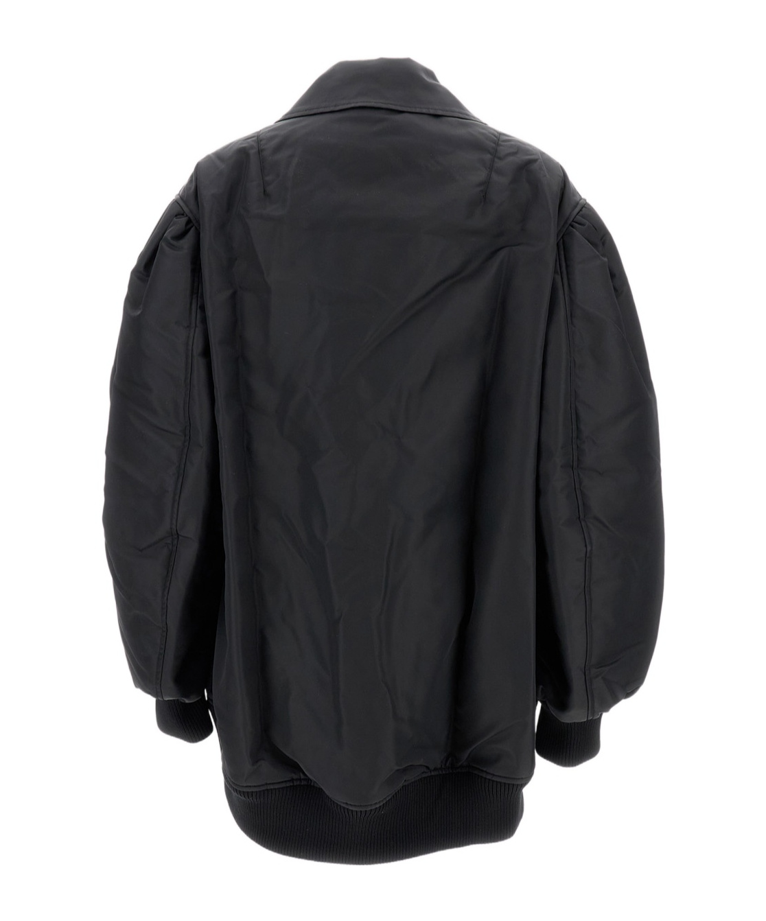 Simone Rocha Lapel Casual Jacket In Black