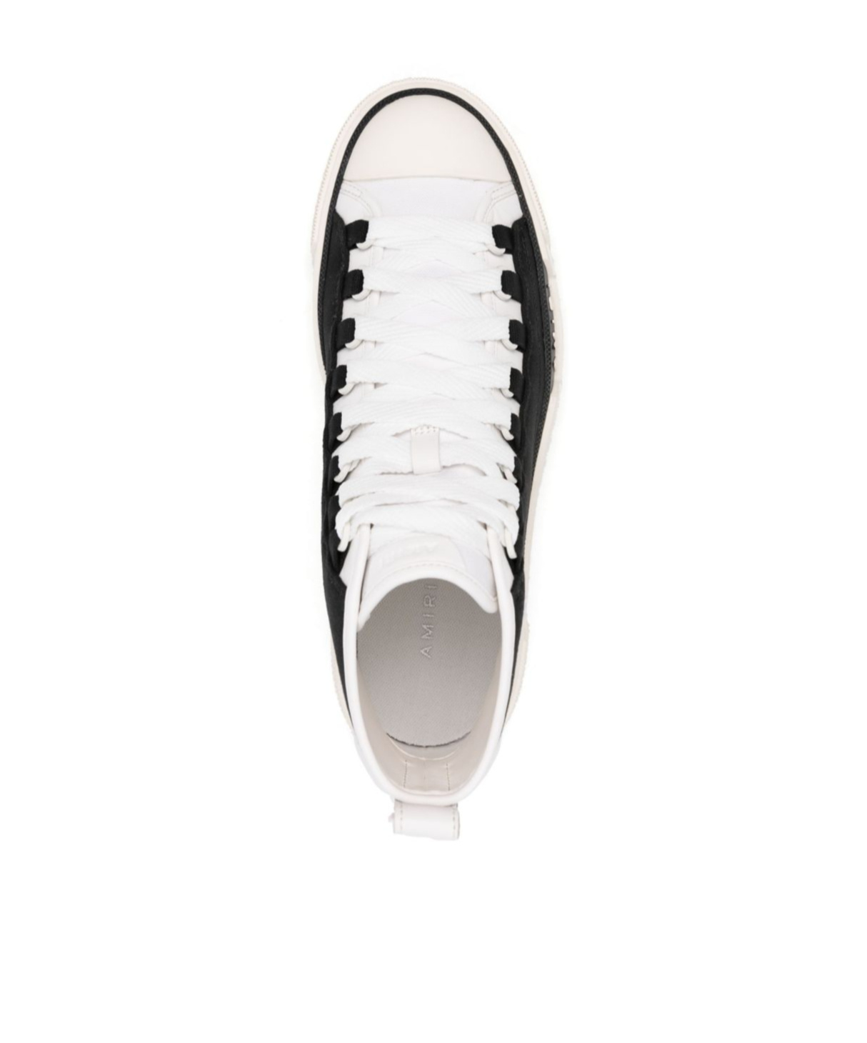Shop Amiri Court High-stop Sneakers In Black