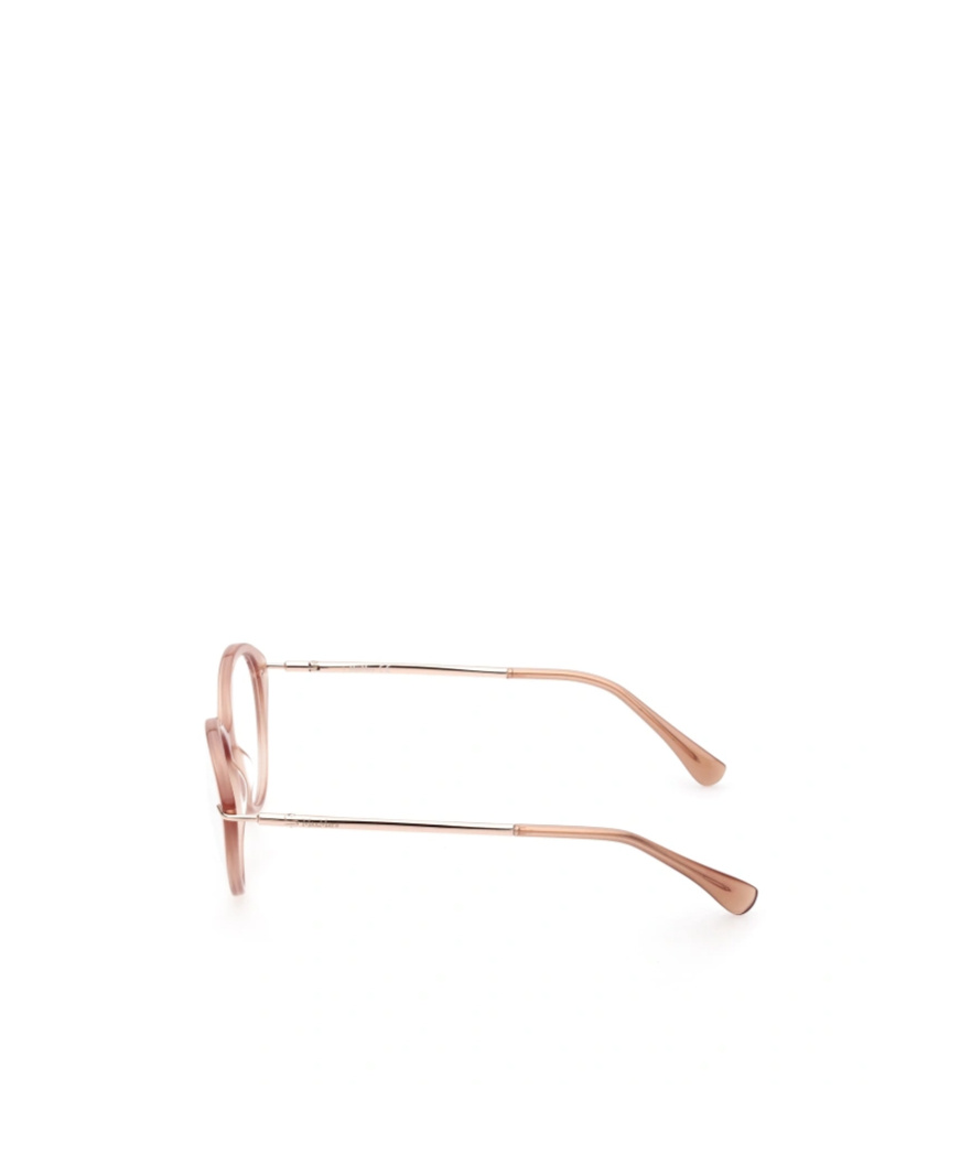 Max Mara Logo Flat Mirror In Nude