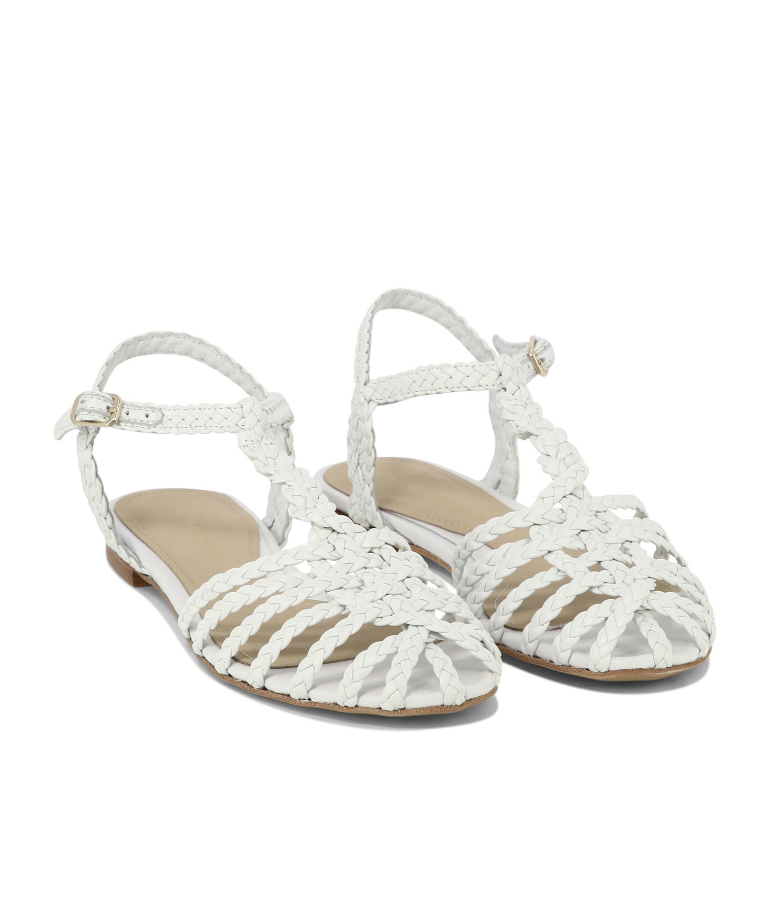 Paloma Barceló Felisa Sandals White In White