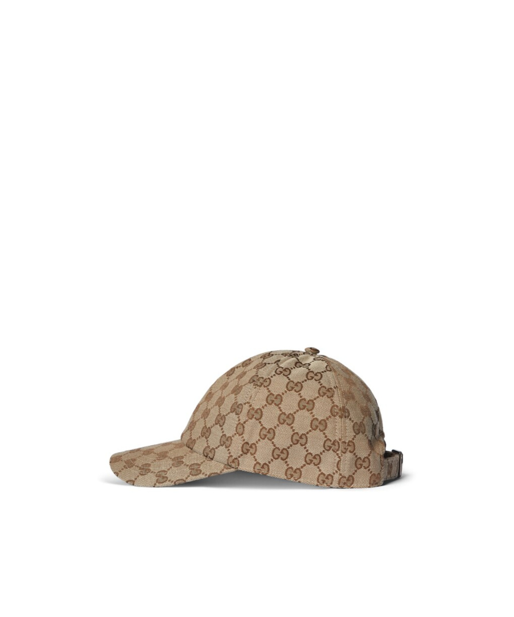 Gucci Gg Canvas Baseball Cap In Nude