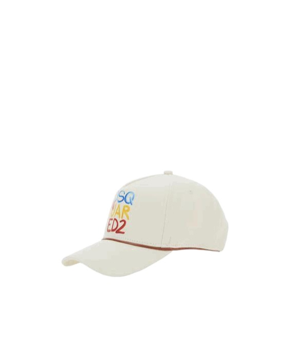 Shop Dsquared2 Logo Cap In White