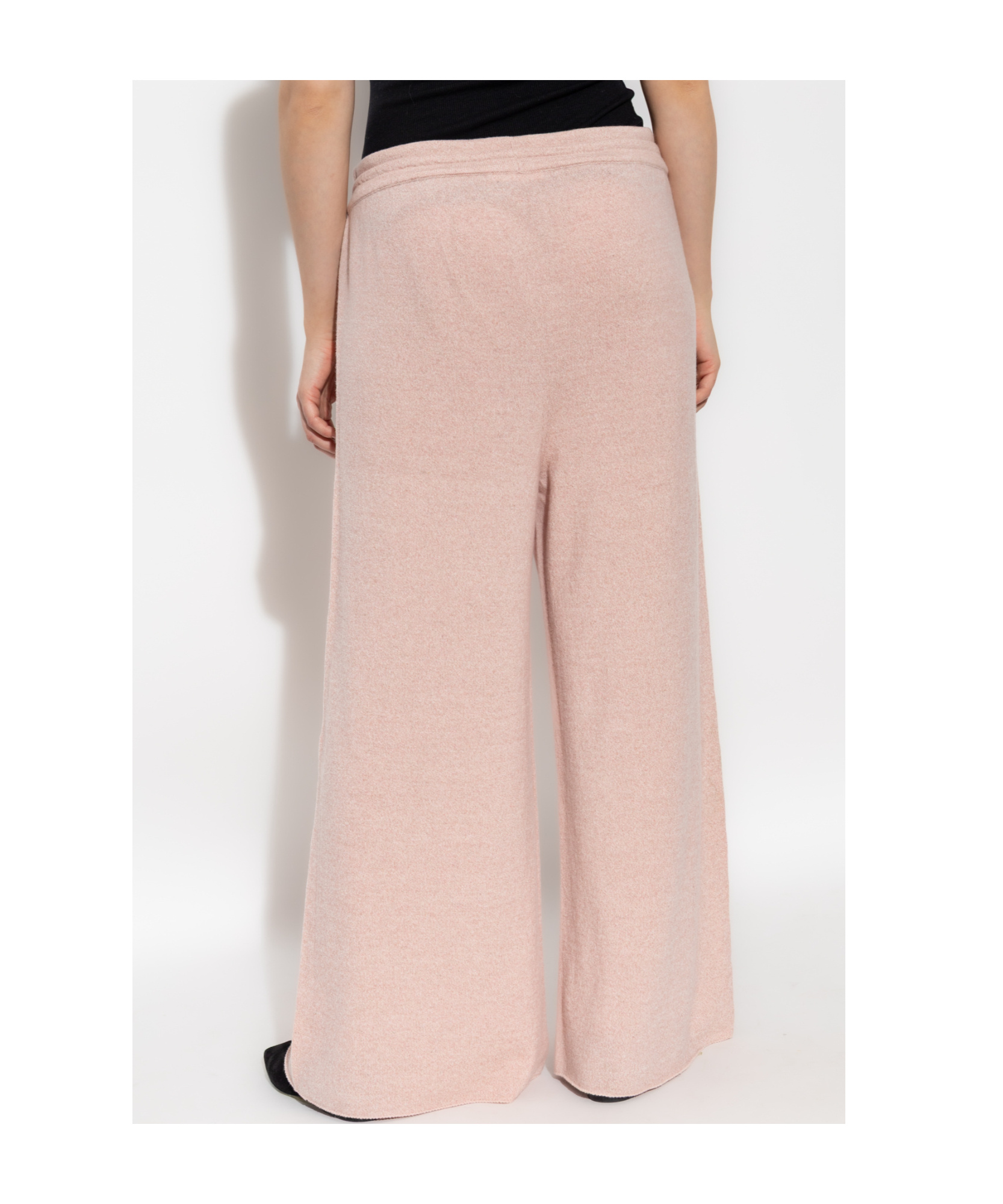 Jil Sander Cashmere Pants In Pink