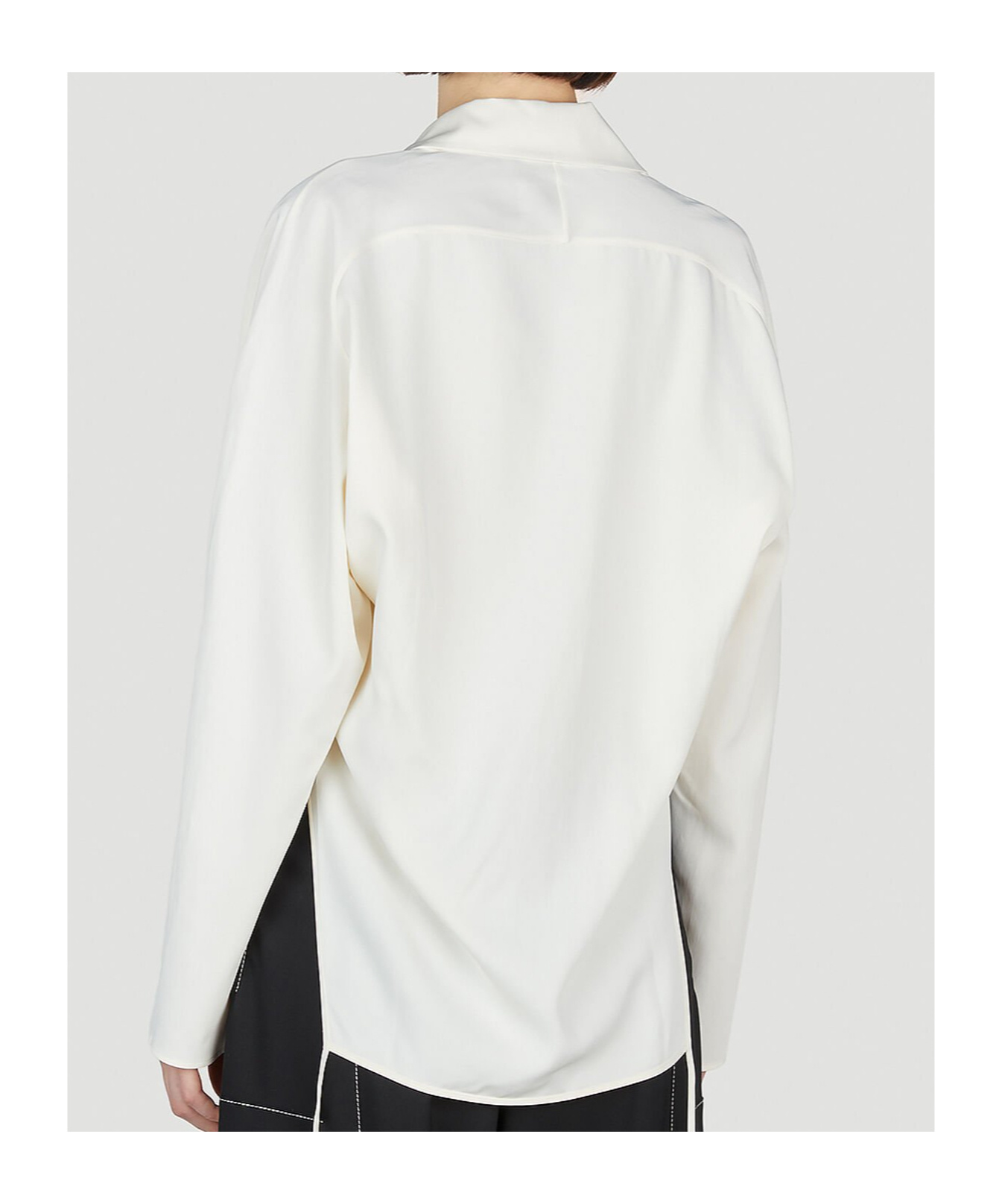 Kiko Kostadinov Lapel Shirt In White