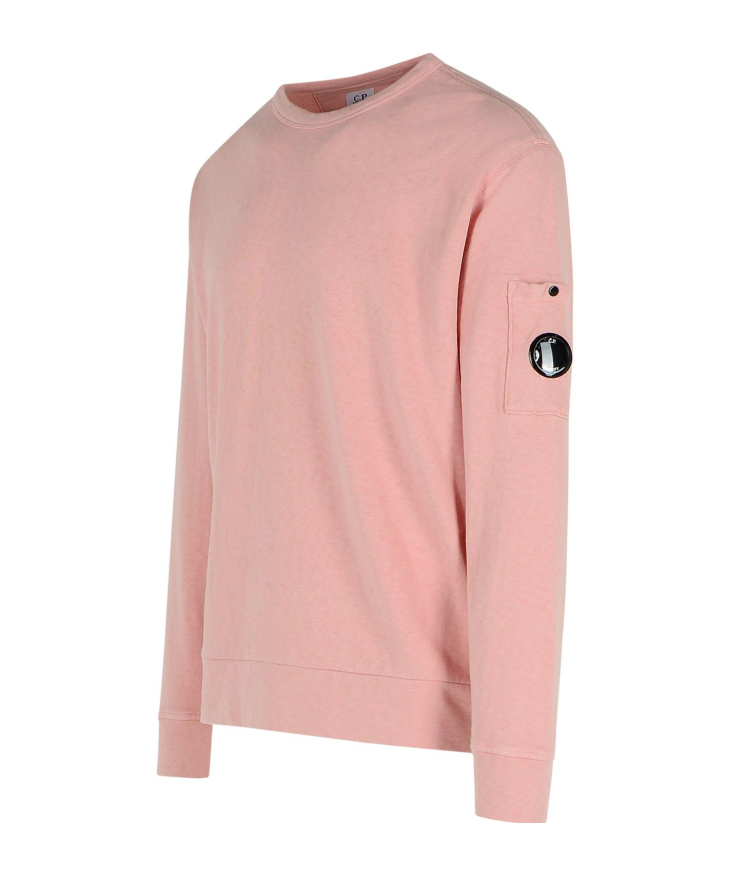 C.p. Company C. P. Company Sweater With Iconic Lens In Pink
