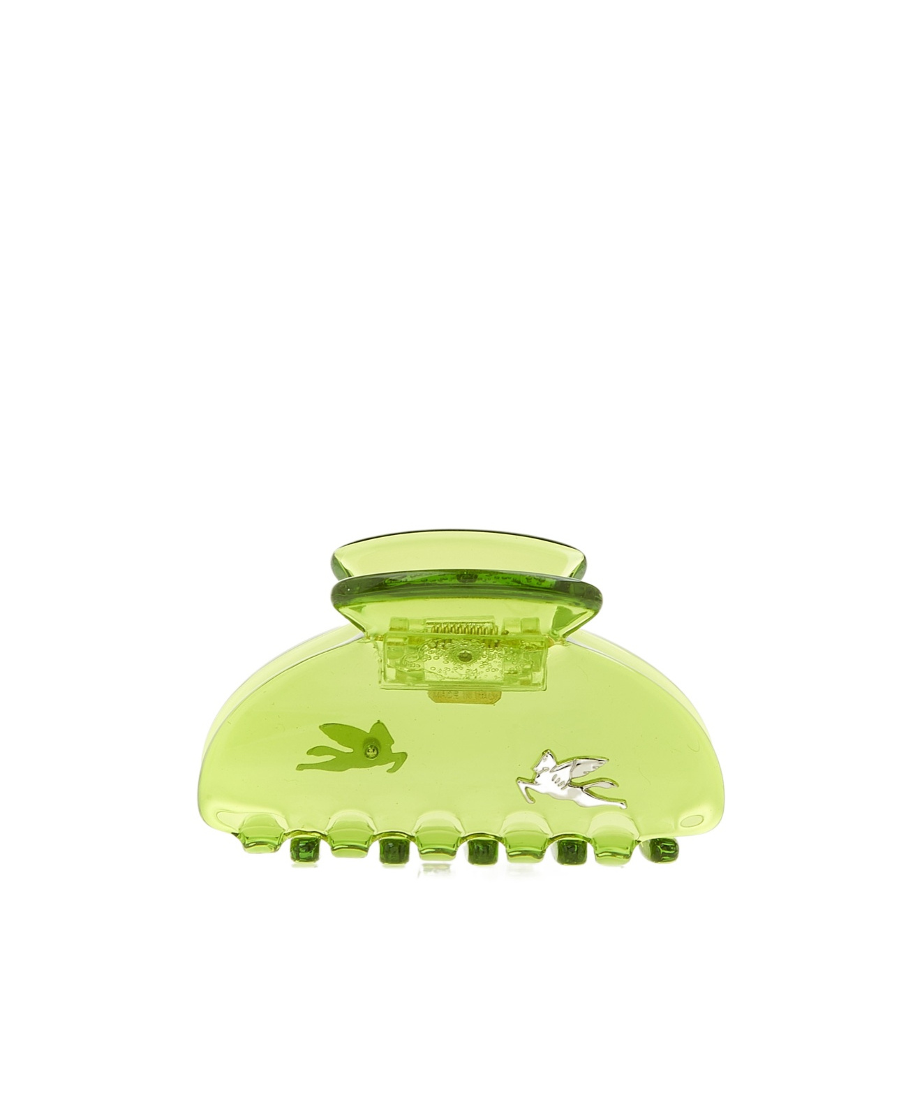 Etro Logo Hair Accessories In Green