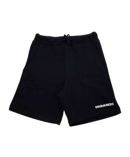 DSQUARED2 LOGO-APPLIQUÉ TRACK SHORTS