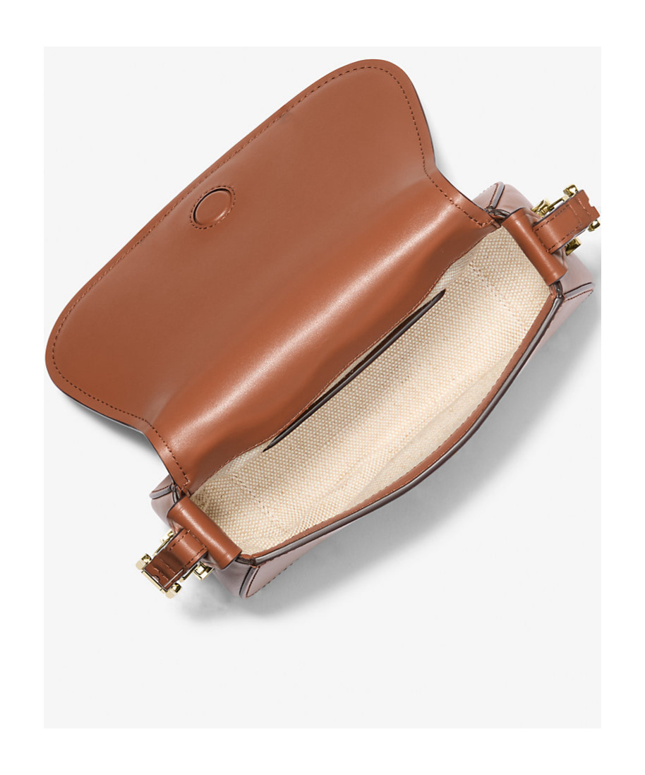 Michael Kors Michael  Lydia Small Crossbody Bag In Brown